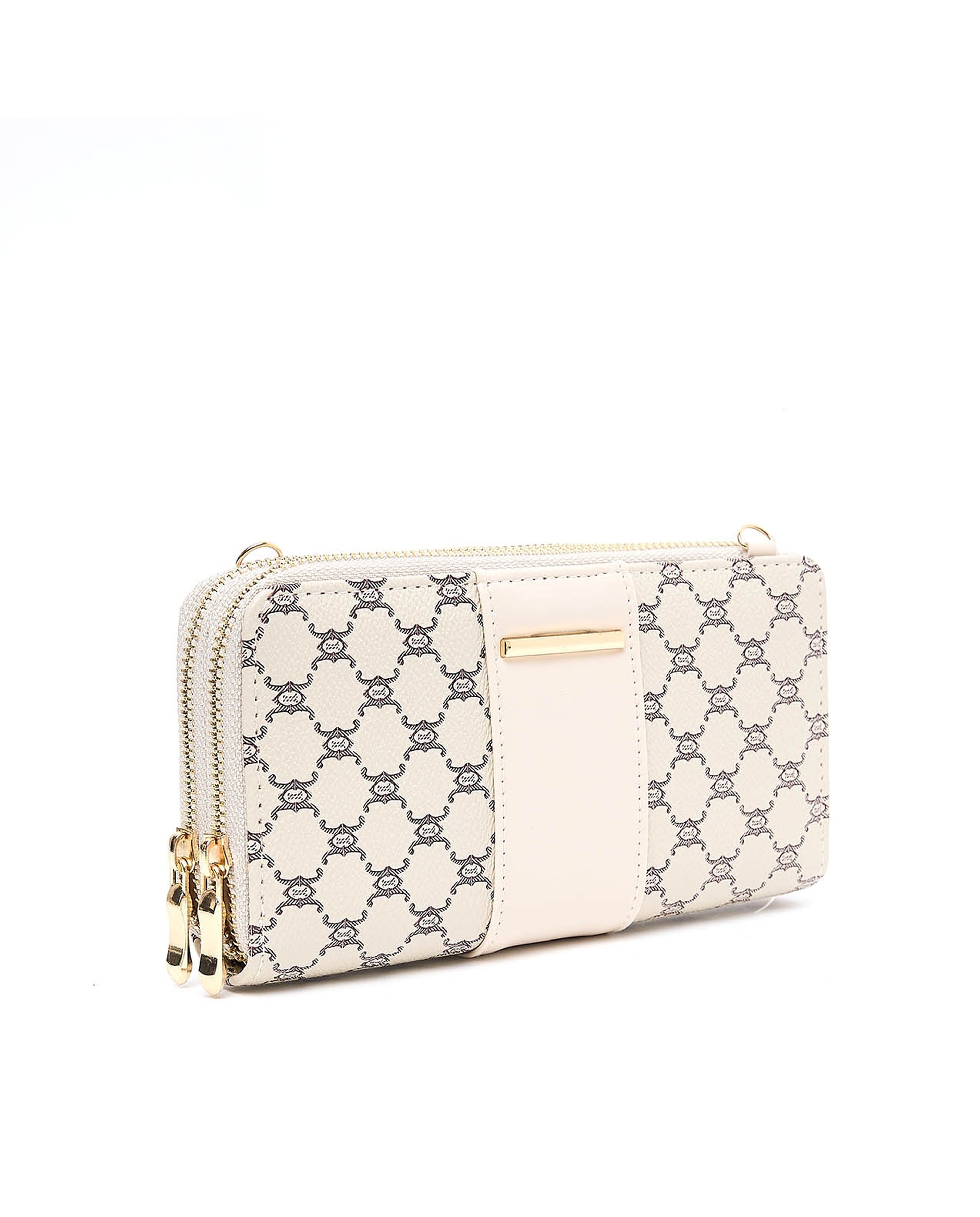 Patterned Wallet with  Sling