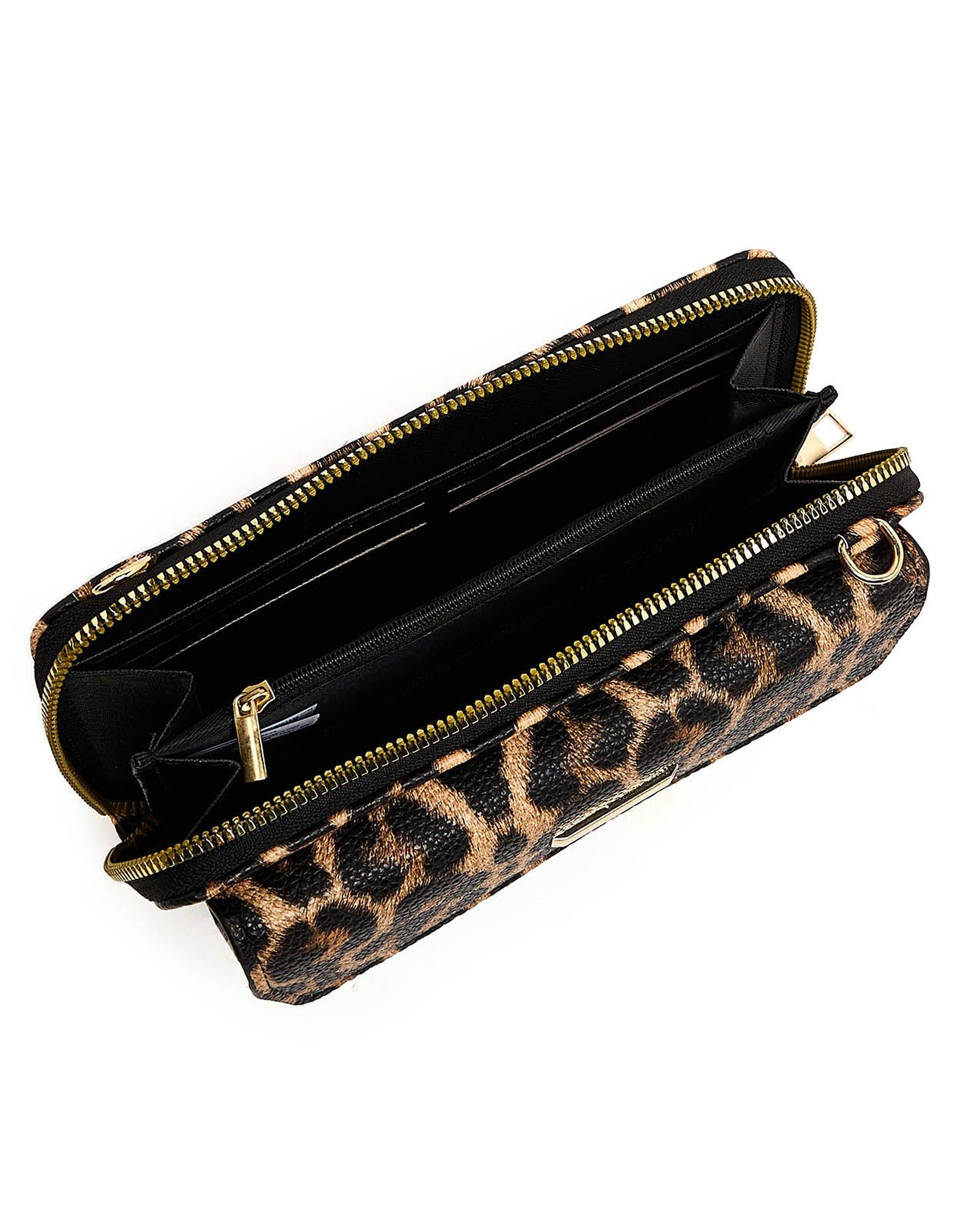Animal Printed Wallet with  Sling