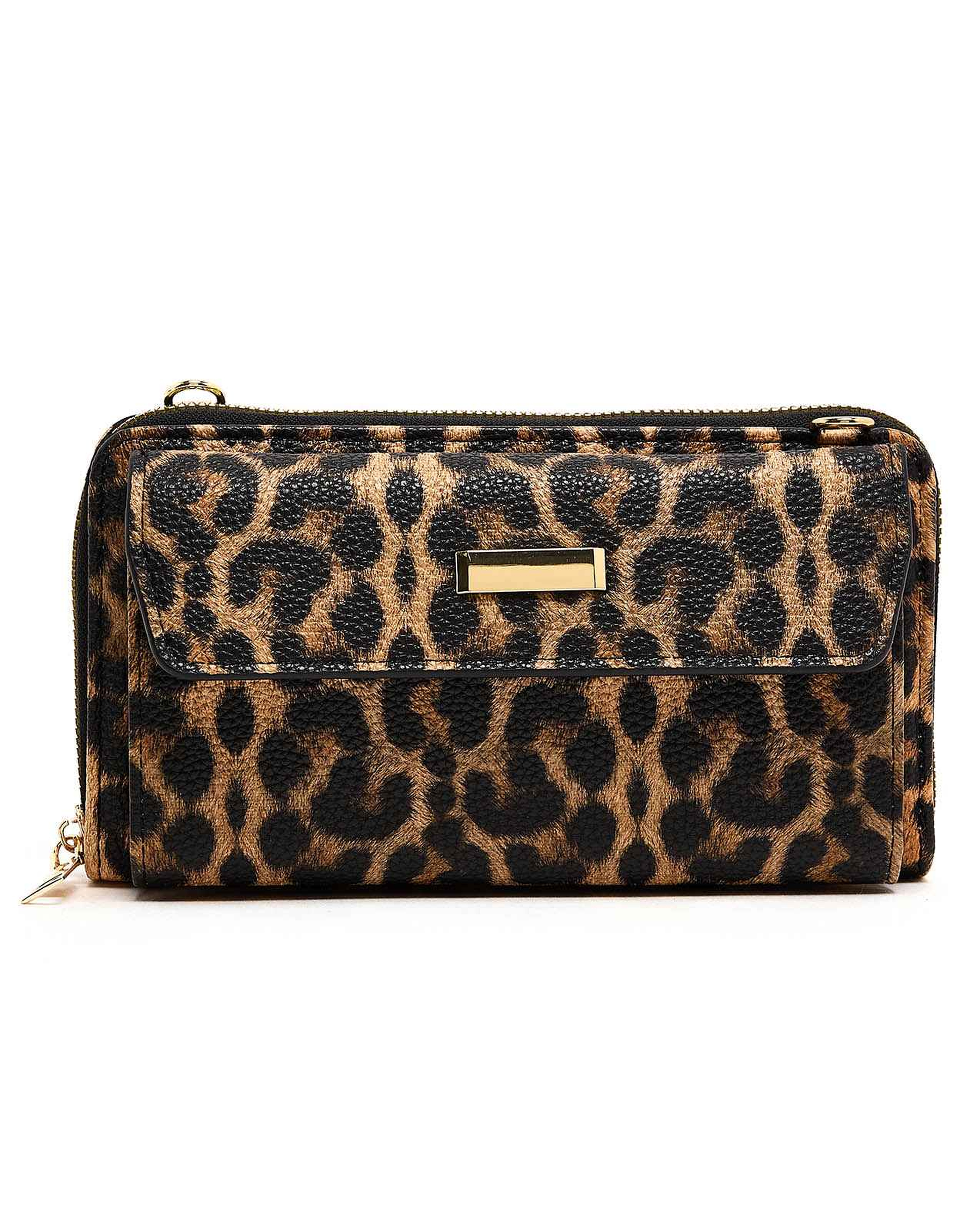 محفظة بطبعة حيوان مع حبل