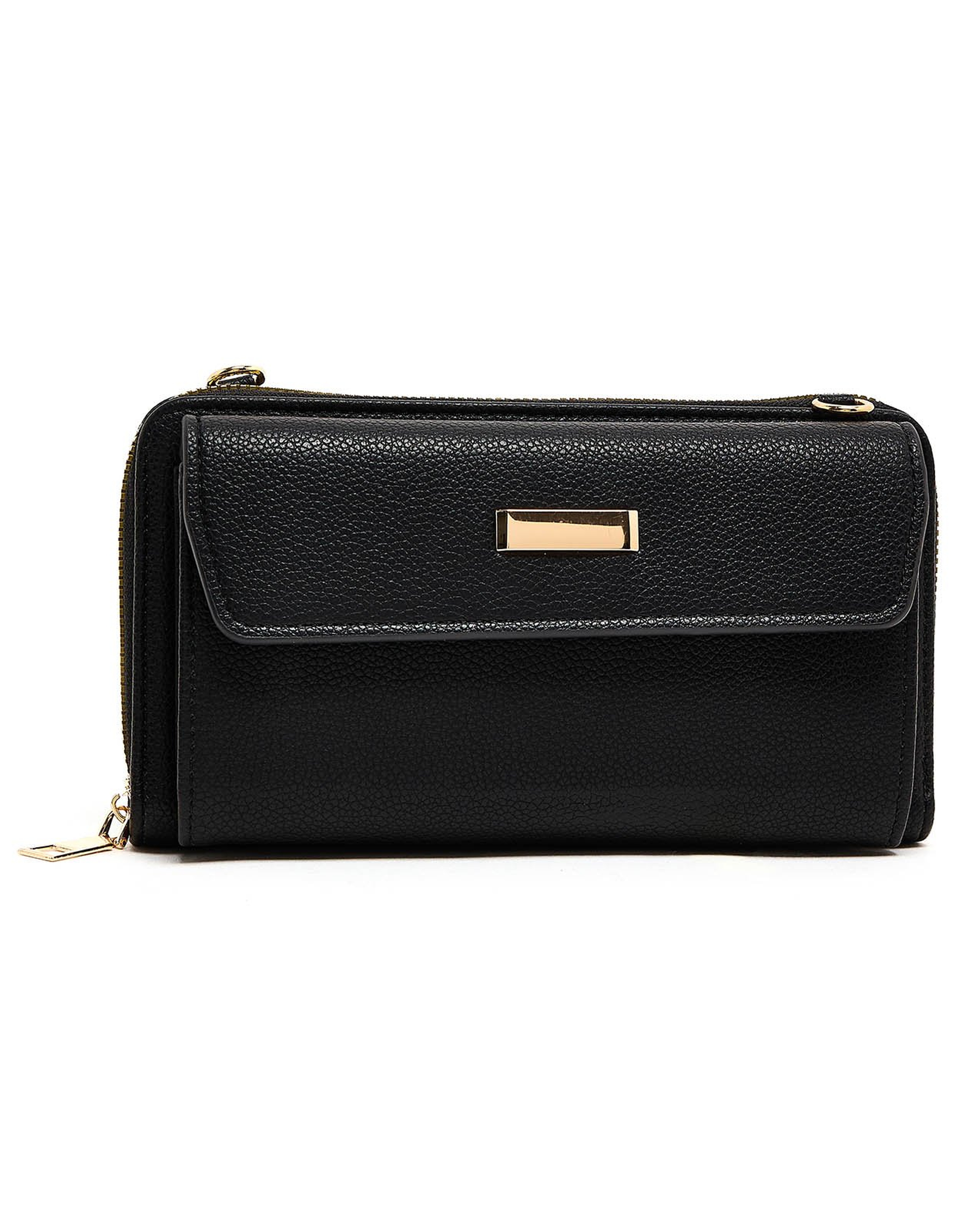 Textured Phone Crossbody Bag