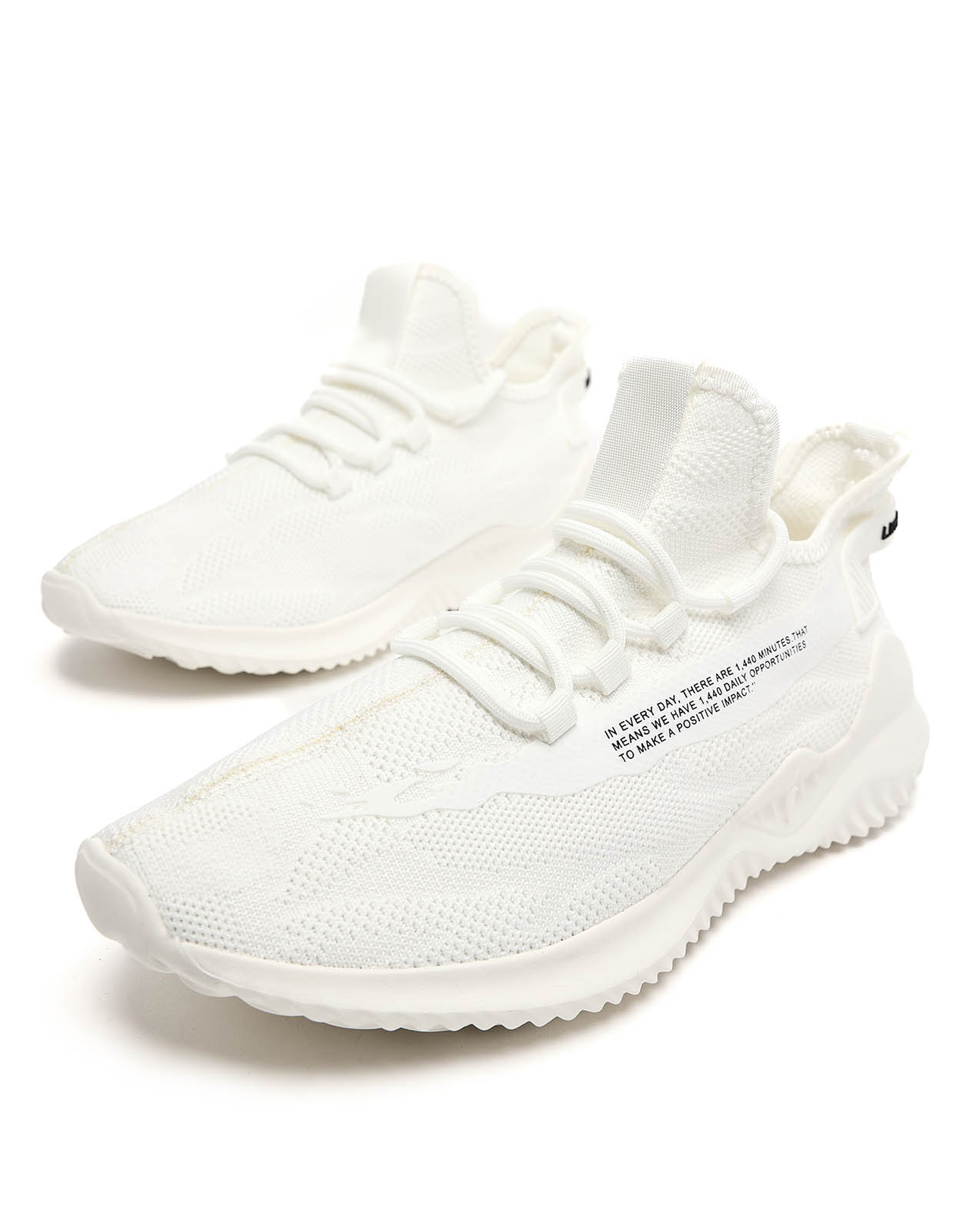 Knitted Slip On Sports Shoes