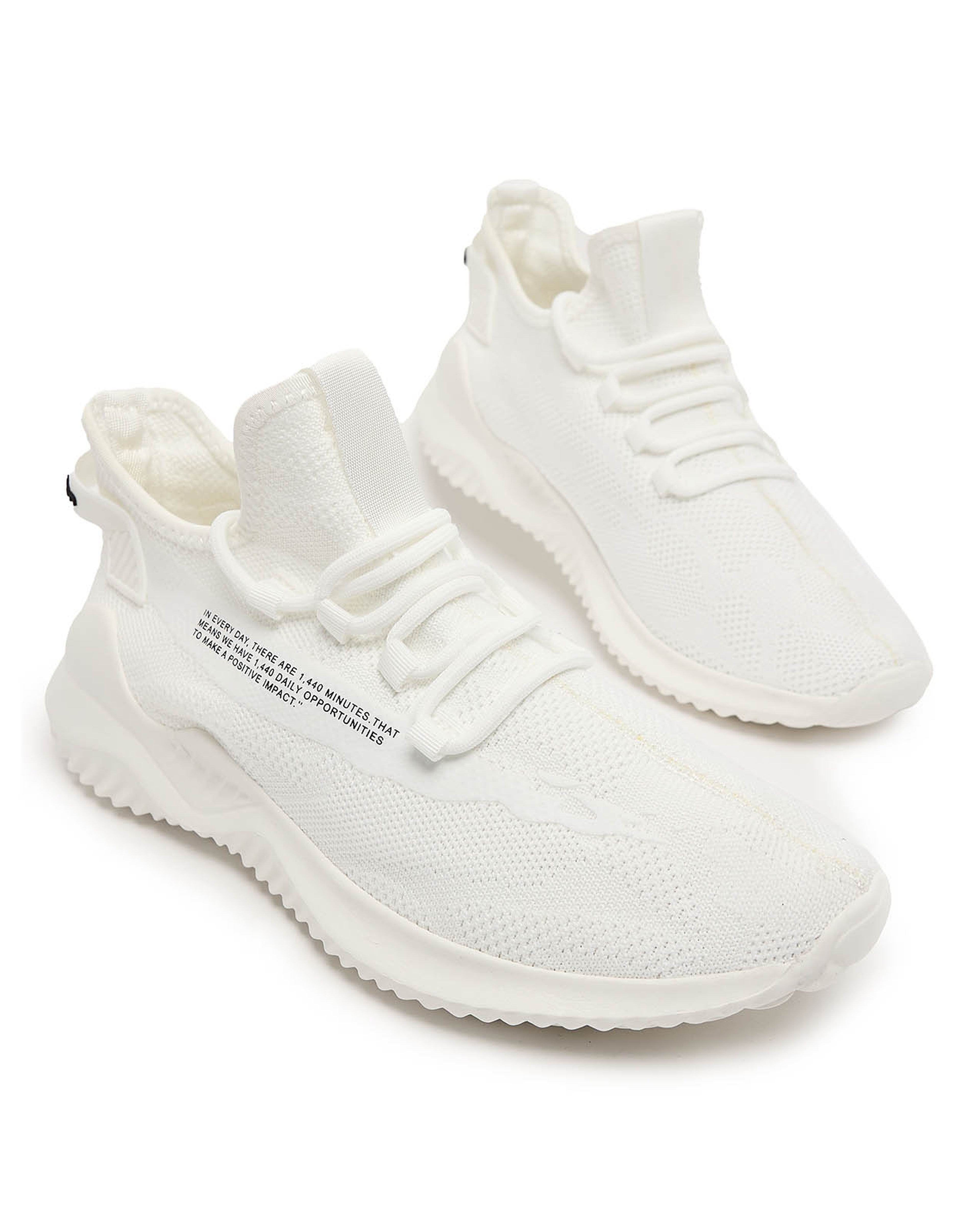 Knitted Slip On Sports Shoes