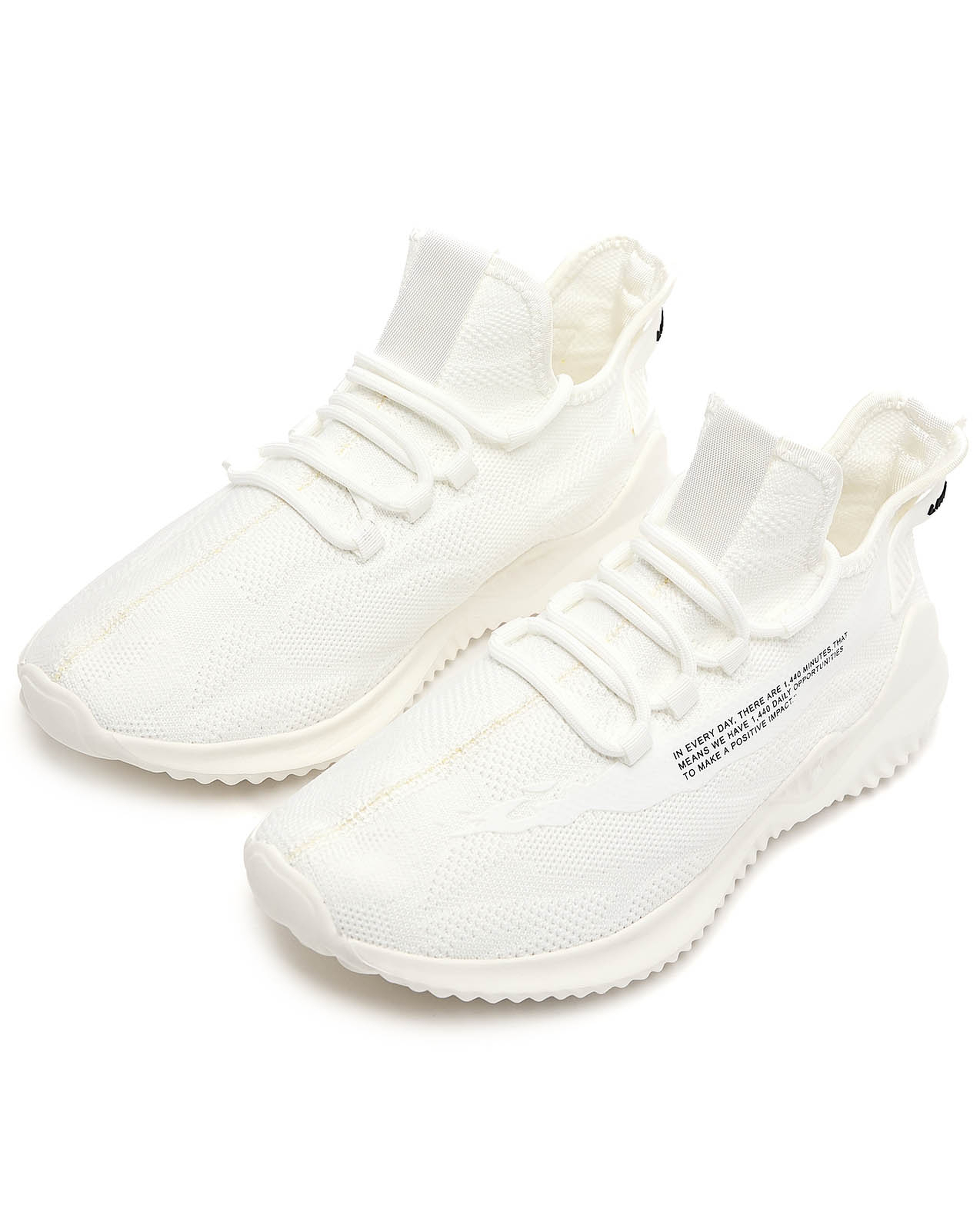 Knitted Slip On Sports Shoes