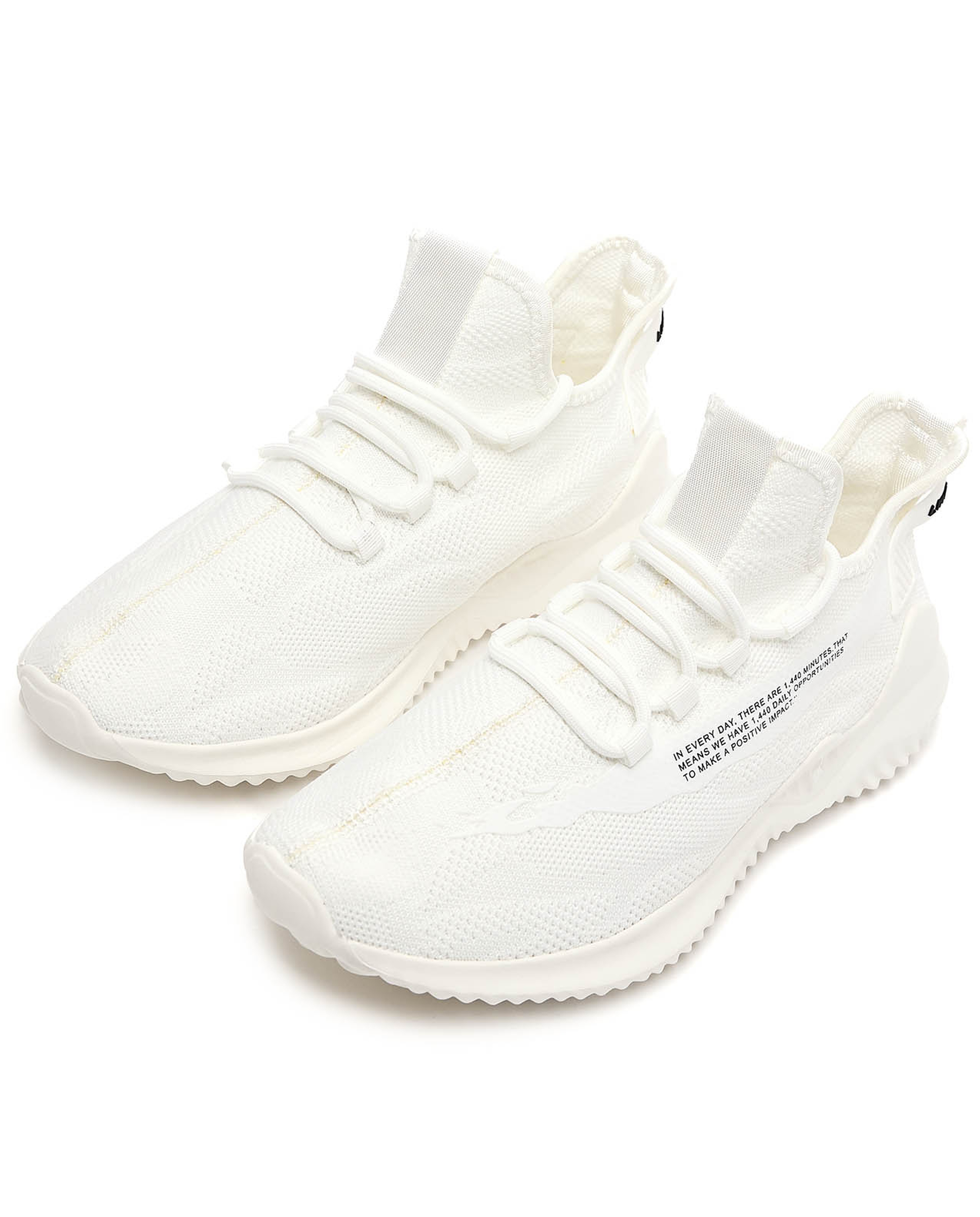 Knitted Slip On Sports Shoes