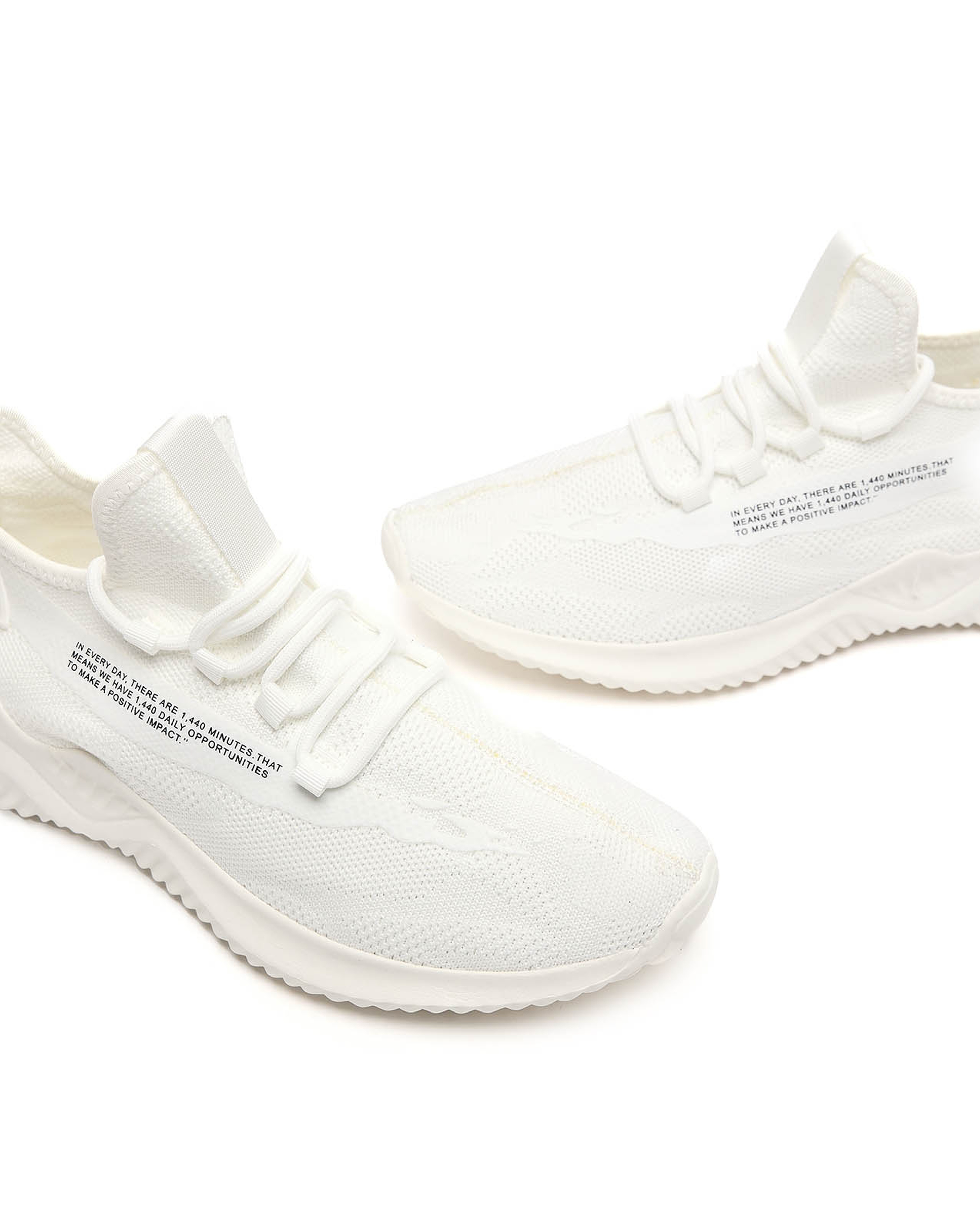 Knitted Slip On Sports Shoes