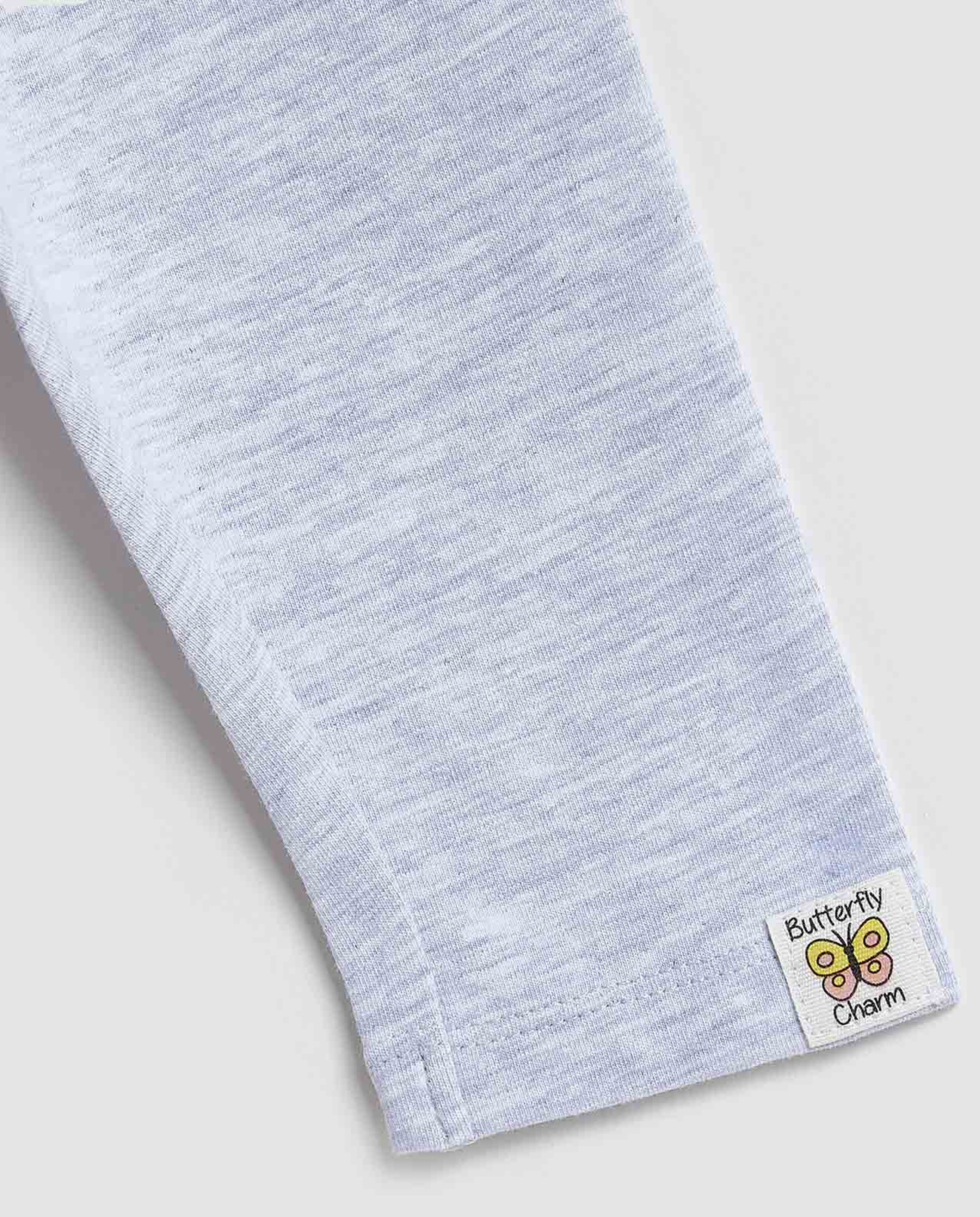 Solid Leggings with Elastic Waist