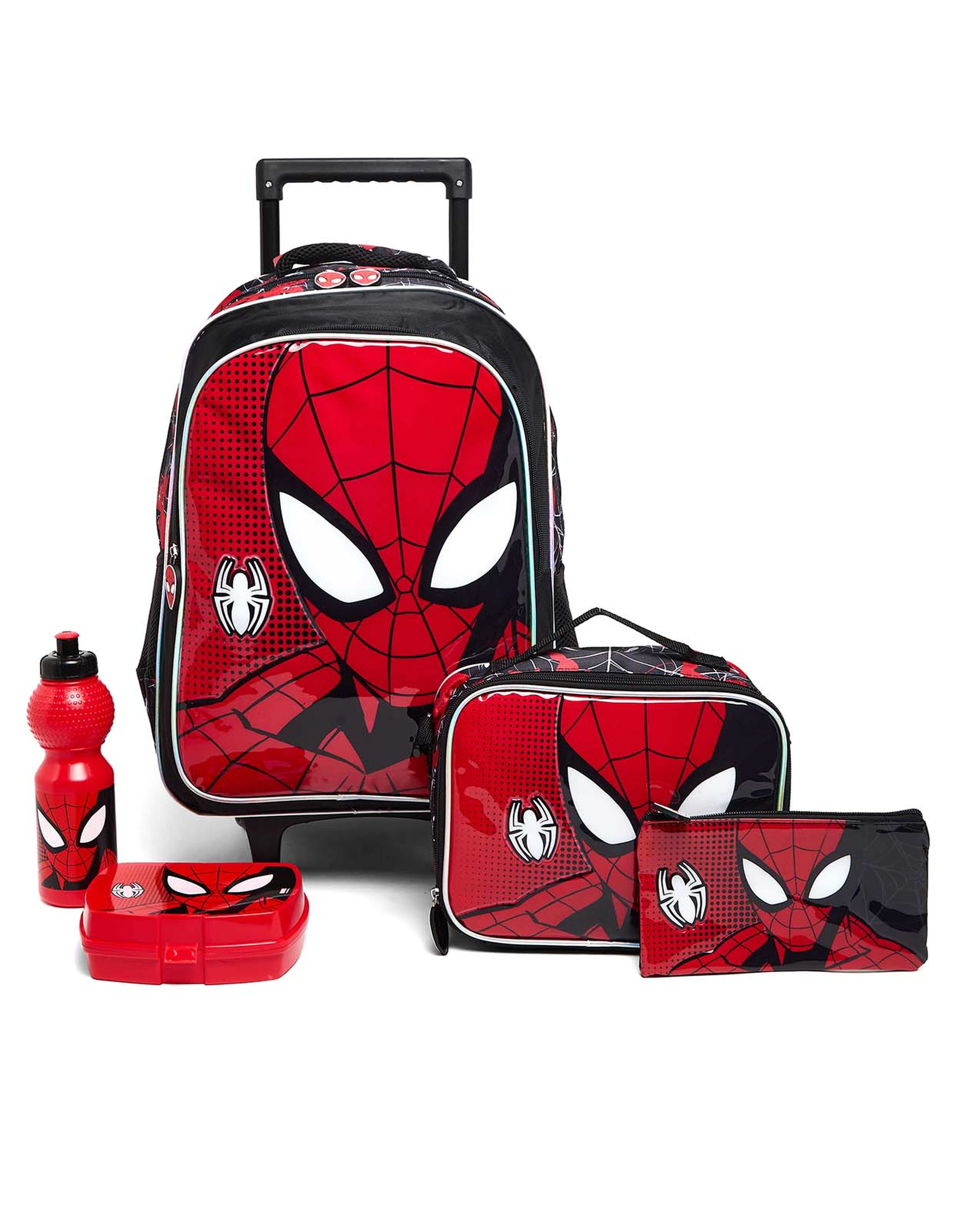 Spider-Man 18" Trolley Backpack Set"