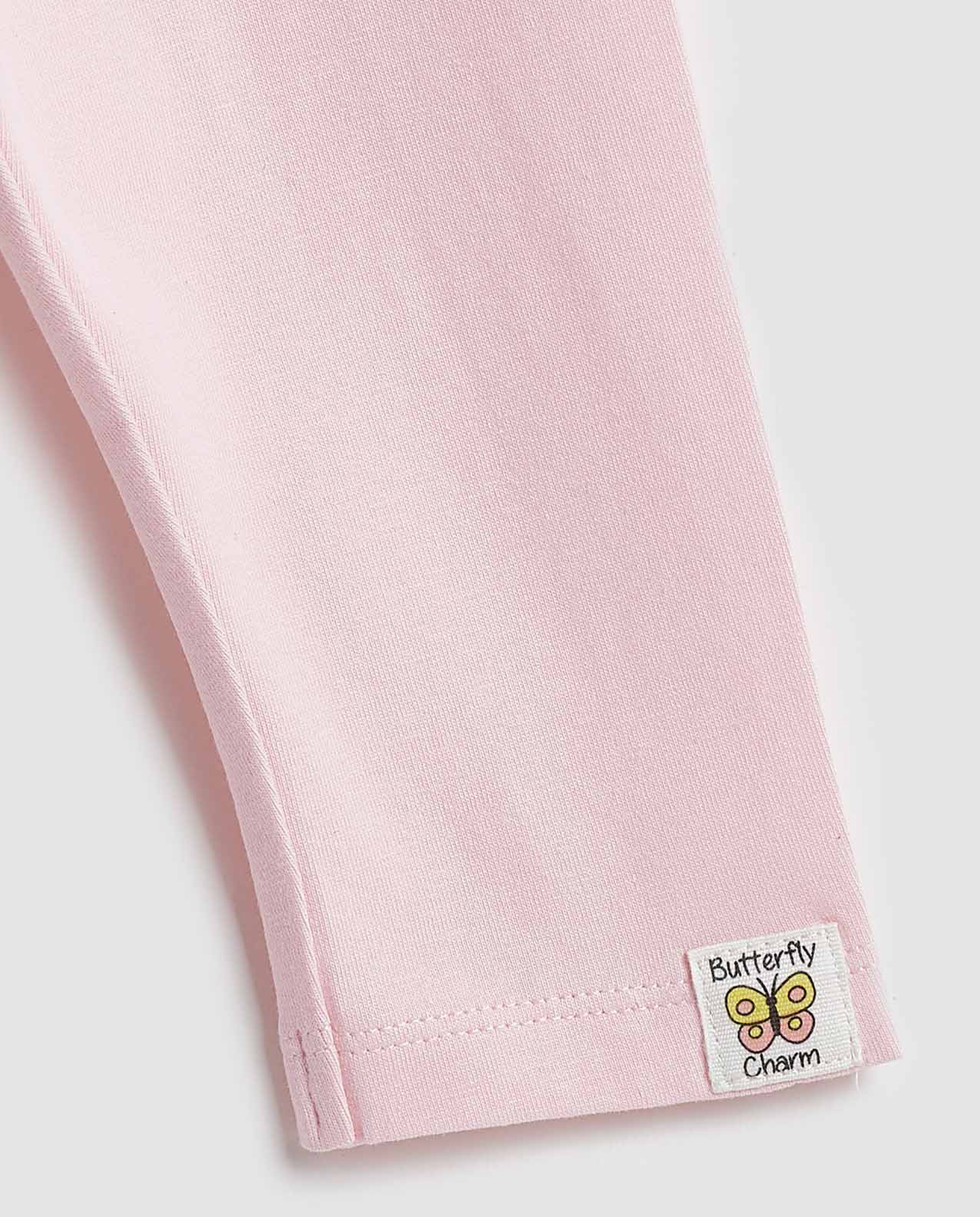 Solid Leggings with Elastic Waist