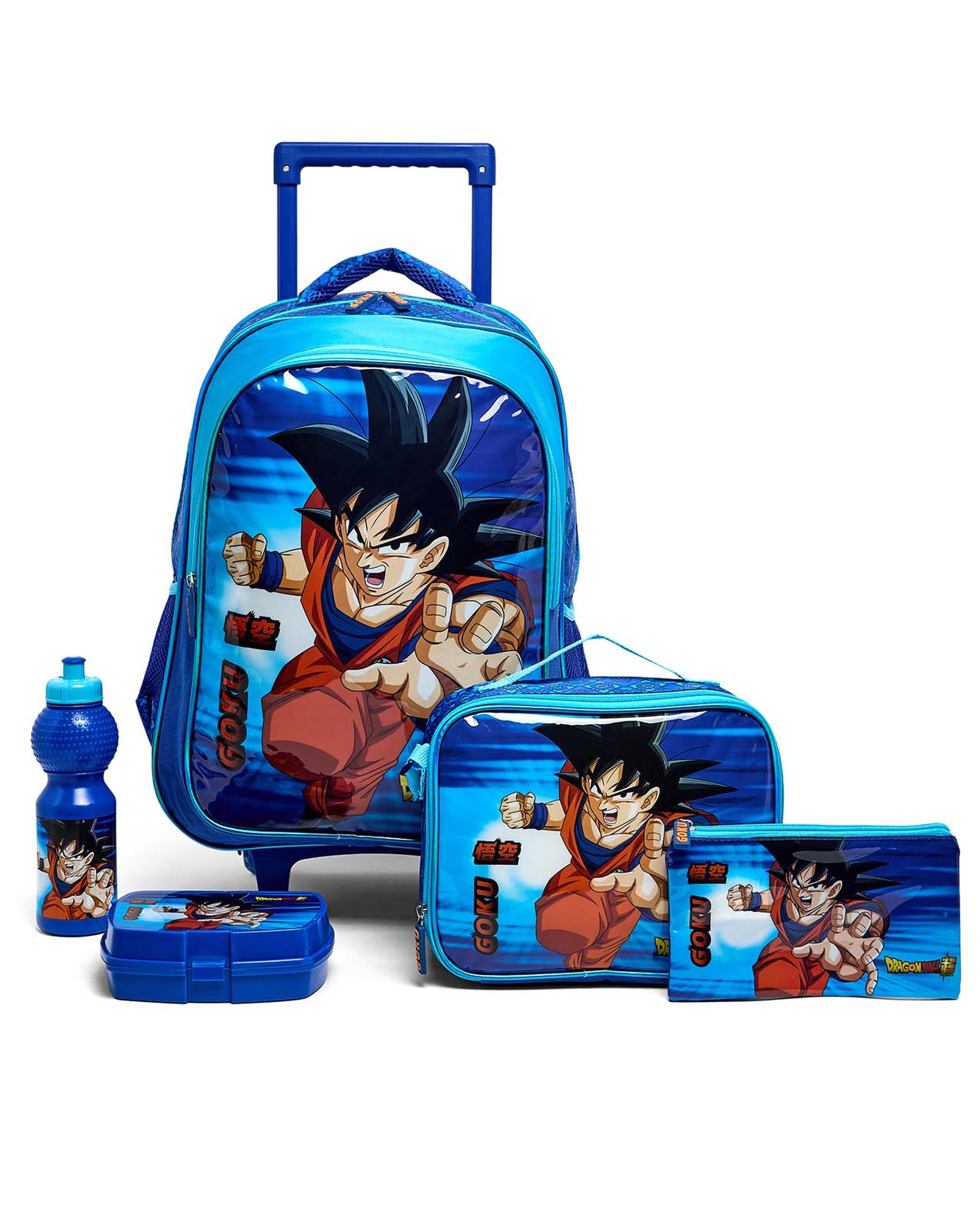 Dragon Ball 18" Trolley Backpack Set"