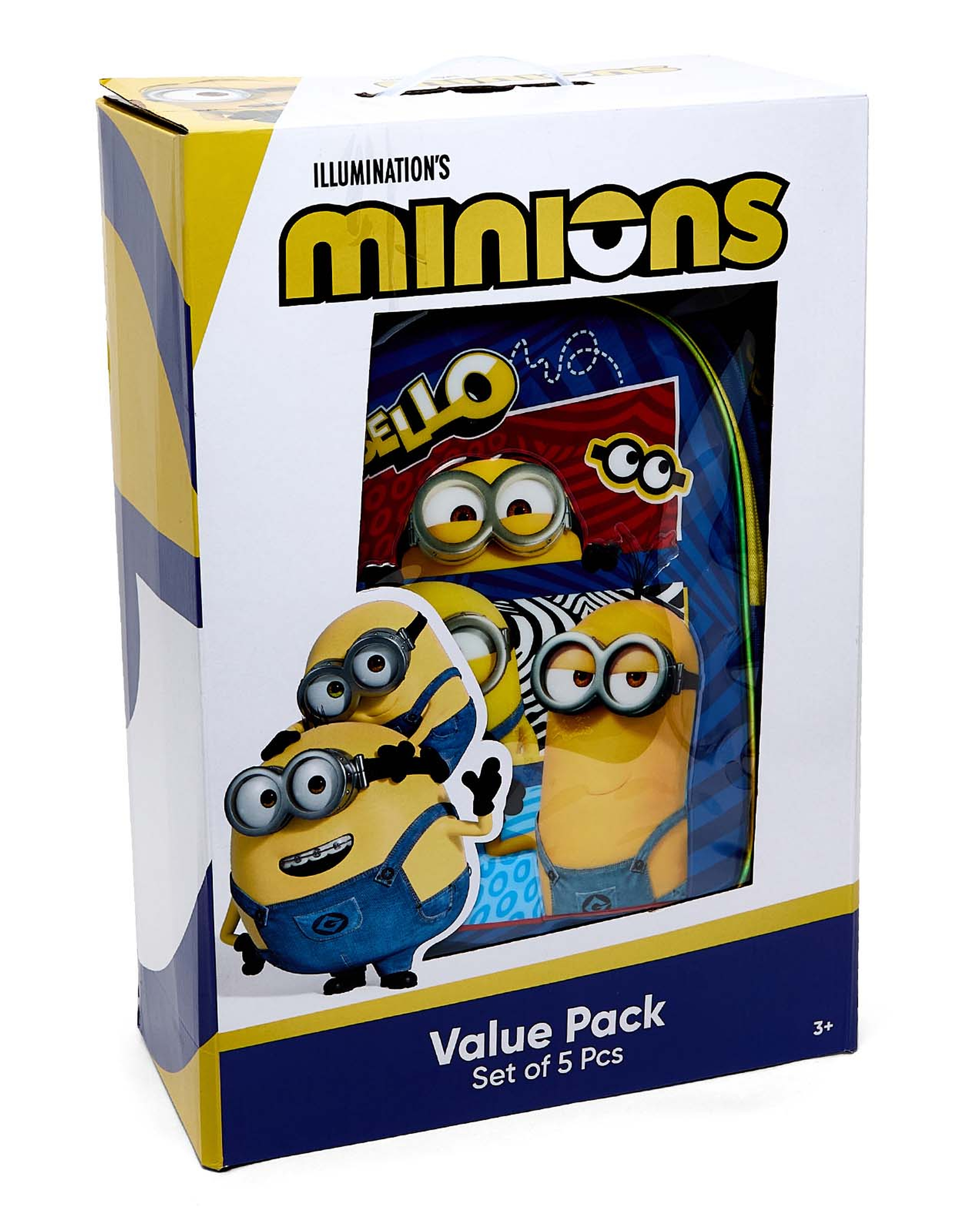 Minions 16" Trolley Backpack Set"