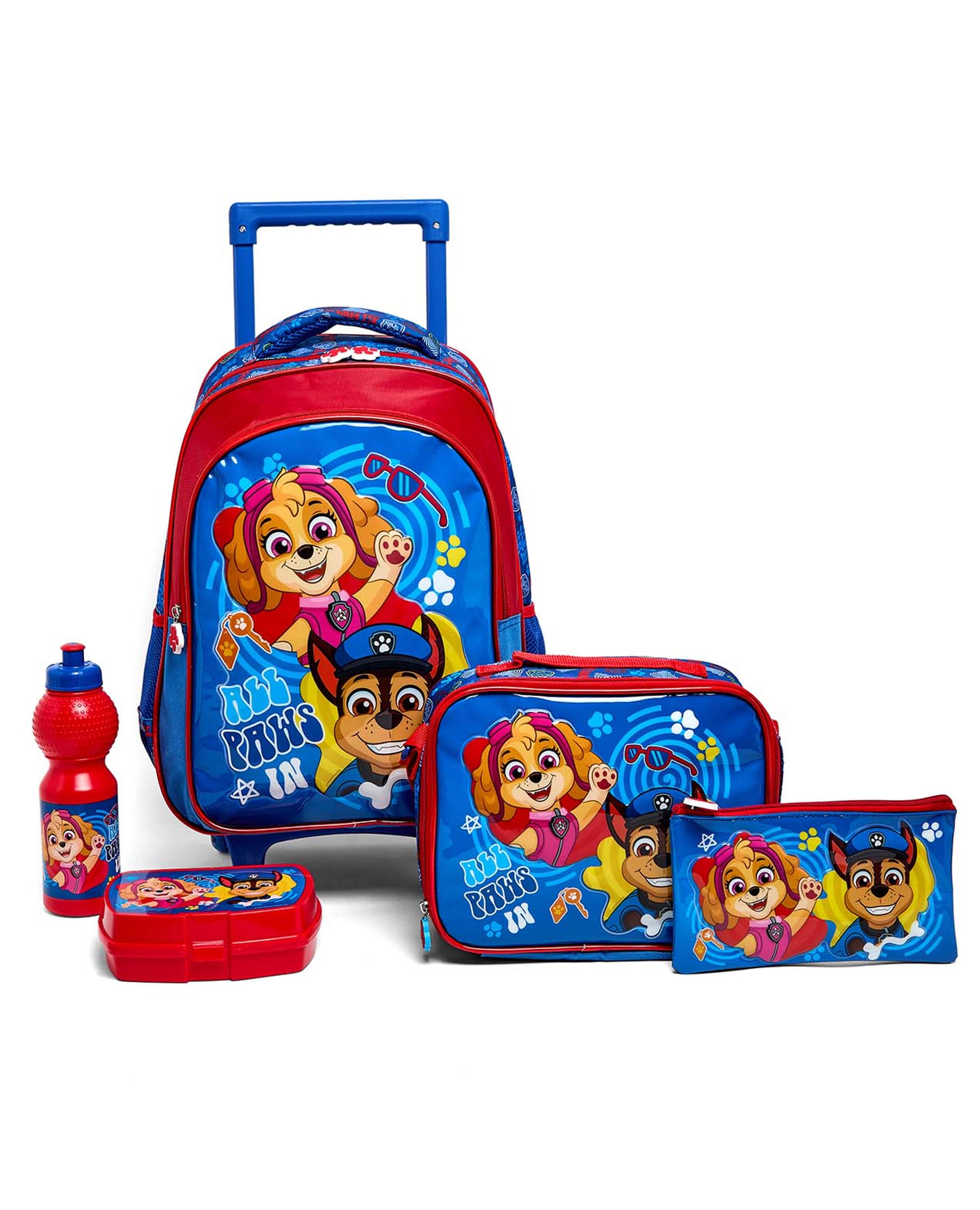 Paw Patrol 16" Trolley Backpack Set"