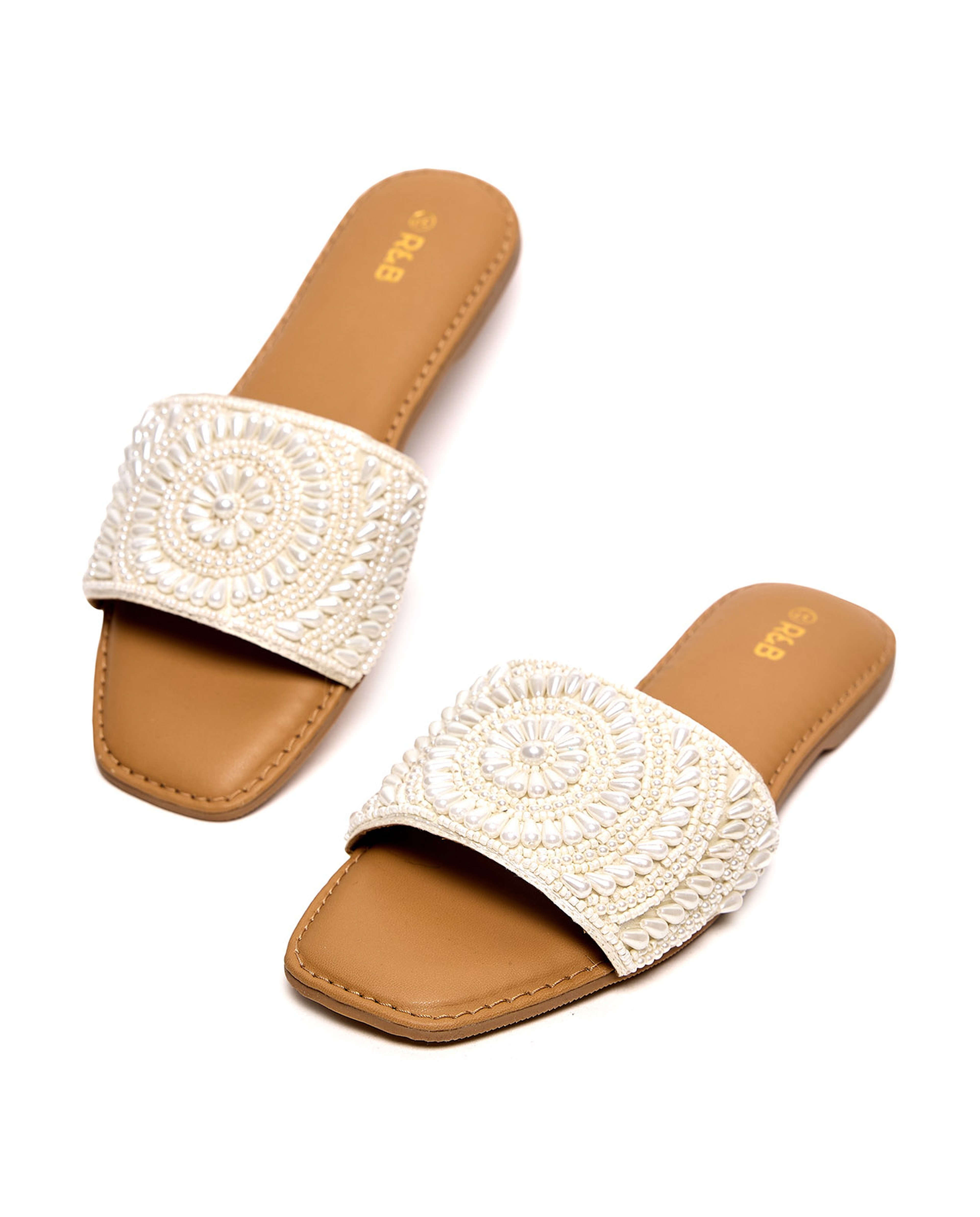 Embellished Flat Sandals