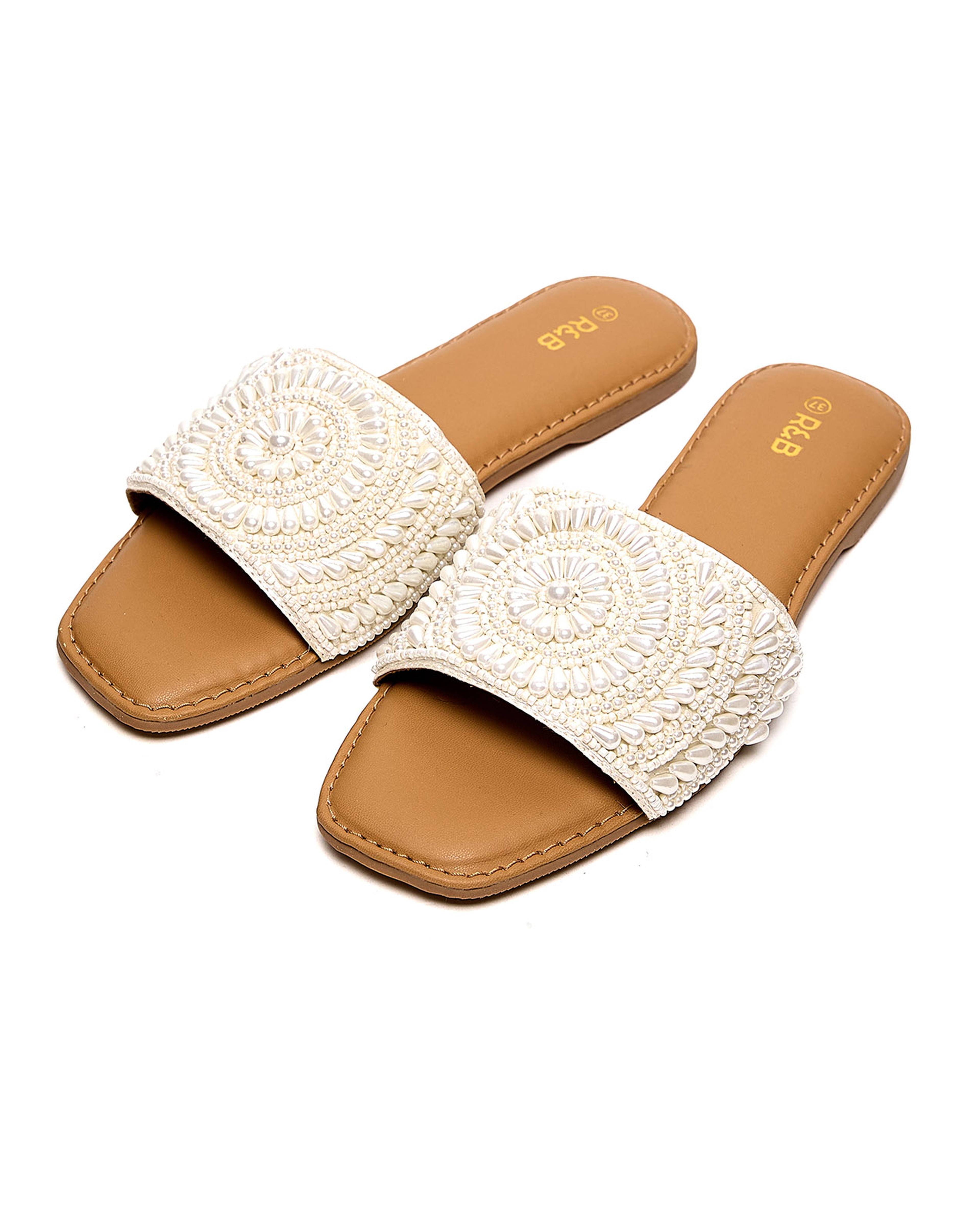 Embellished Flat Sandals