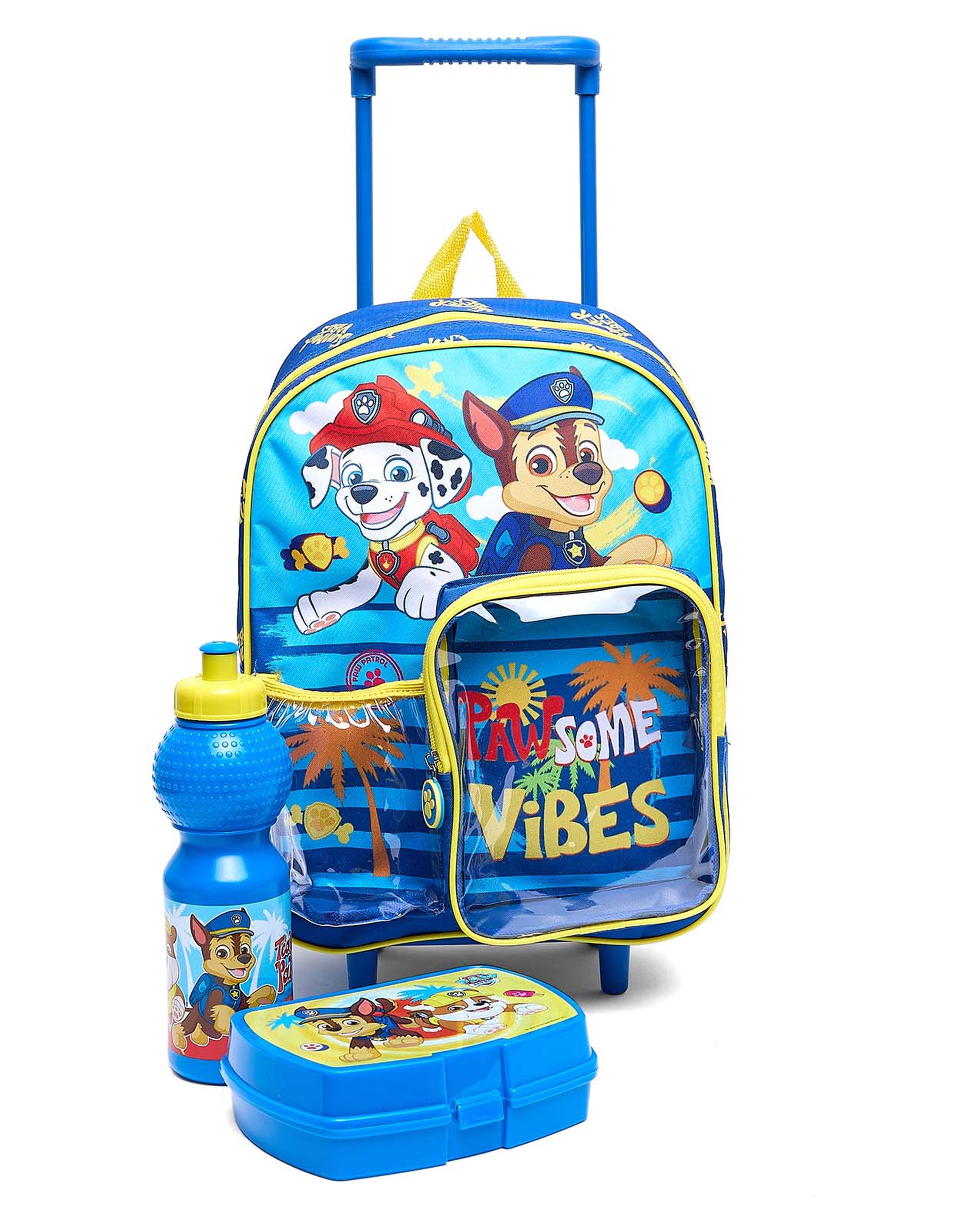 Paw Patrol 14" Trolley Backpack Set"