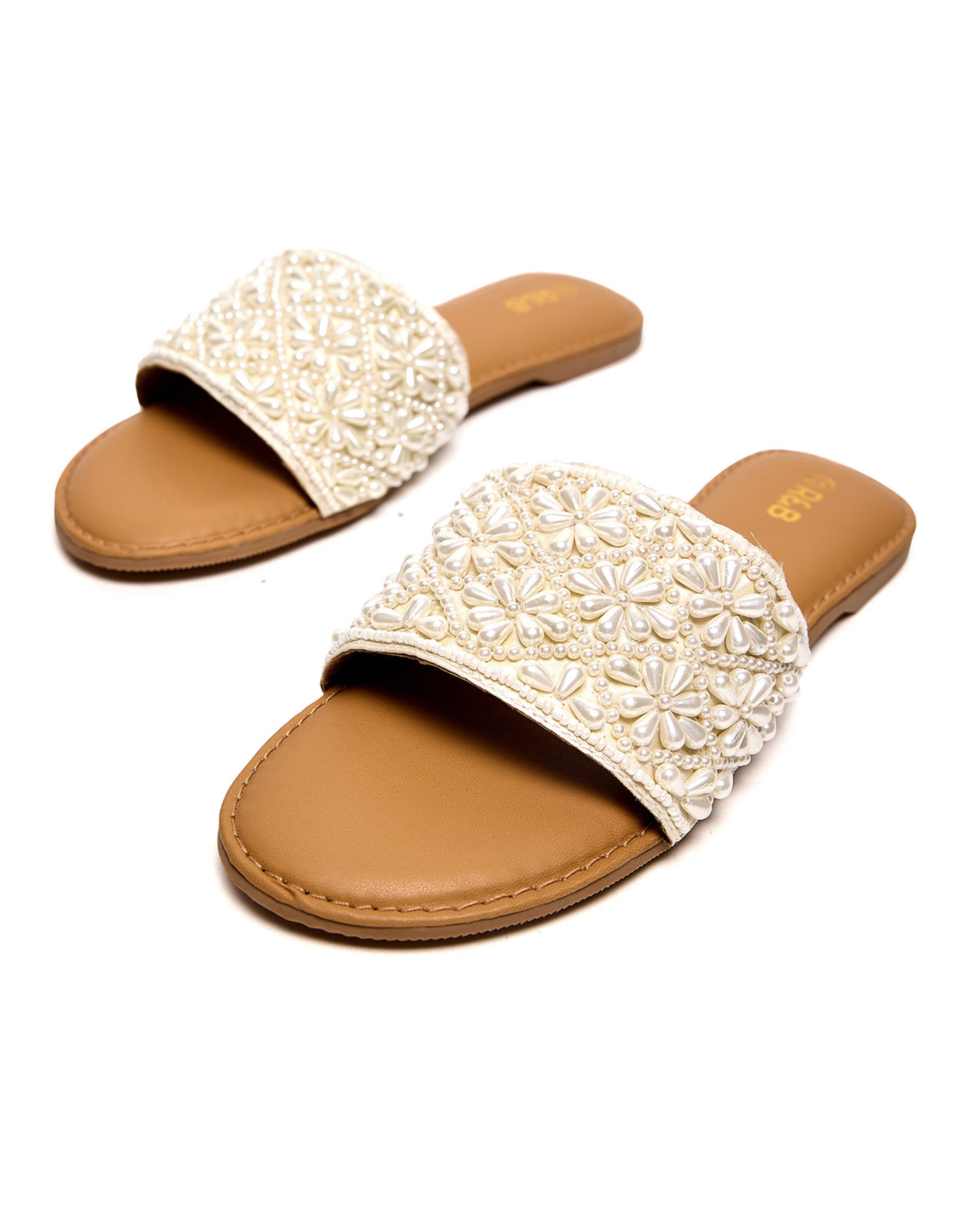 Embellished Flat Sandals