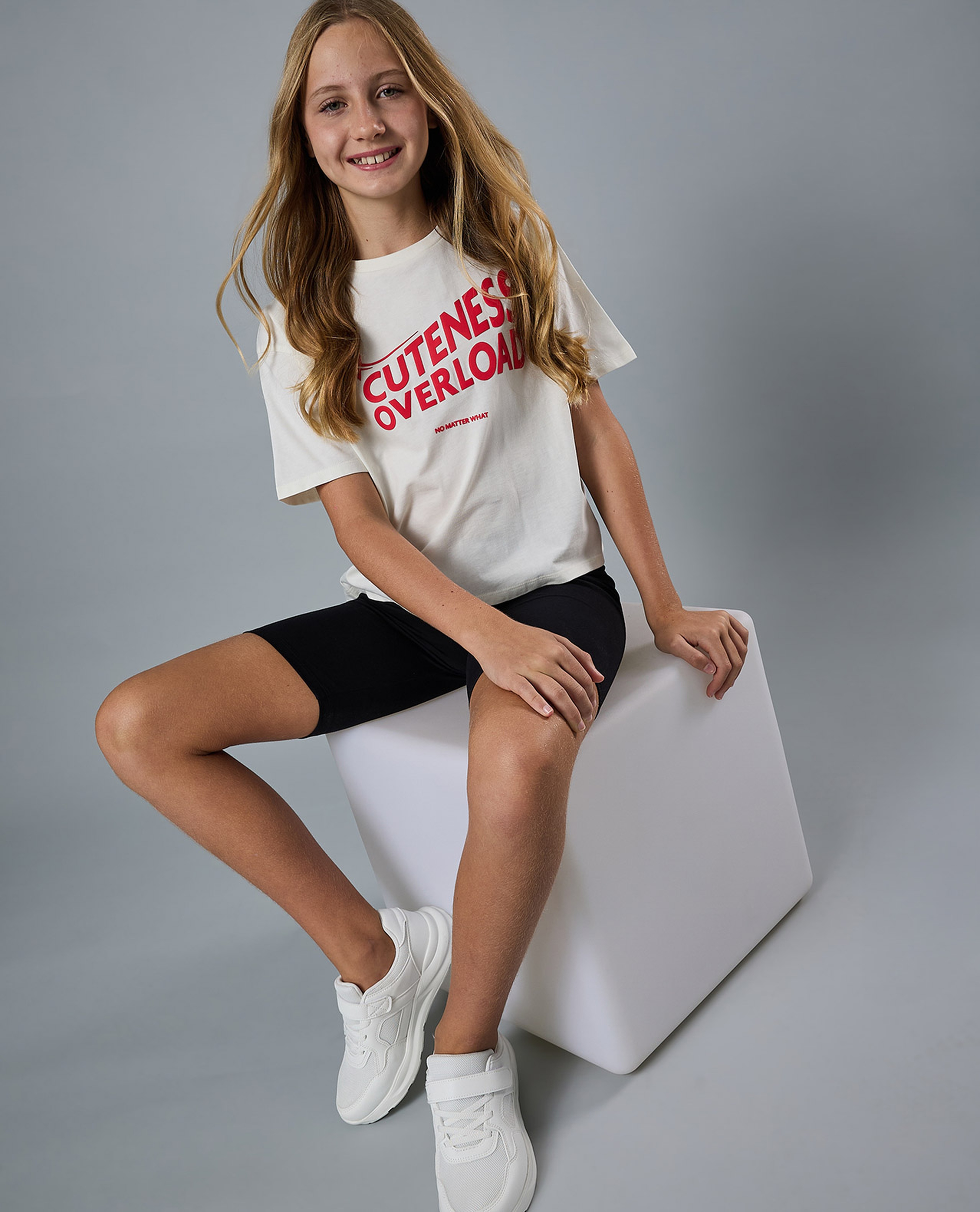 Printed T-Shirt with Crew Neck and Short Sleeves