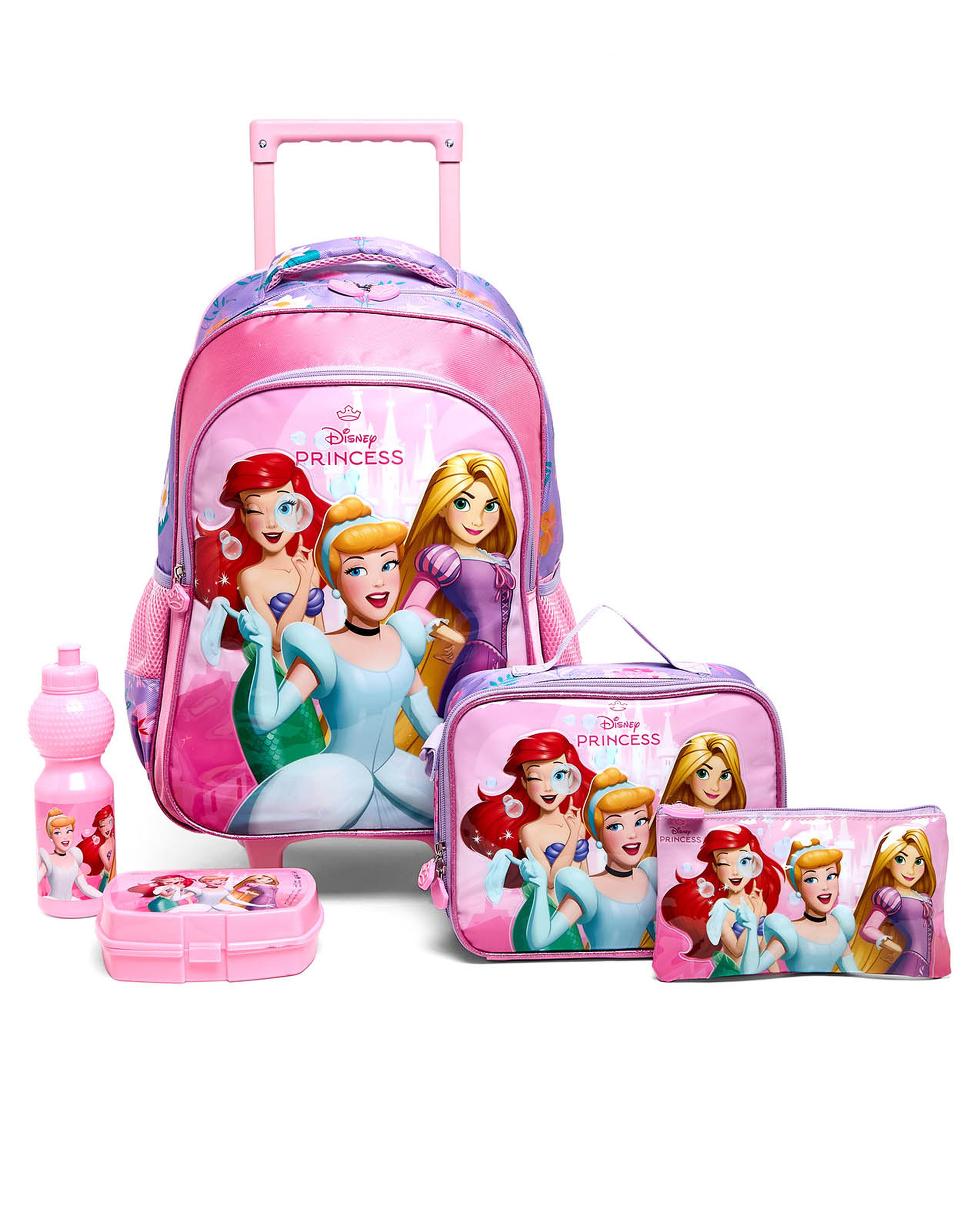 Princess 18" Trolley Backpack Set"