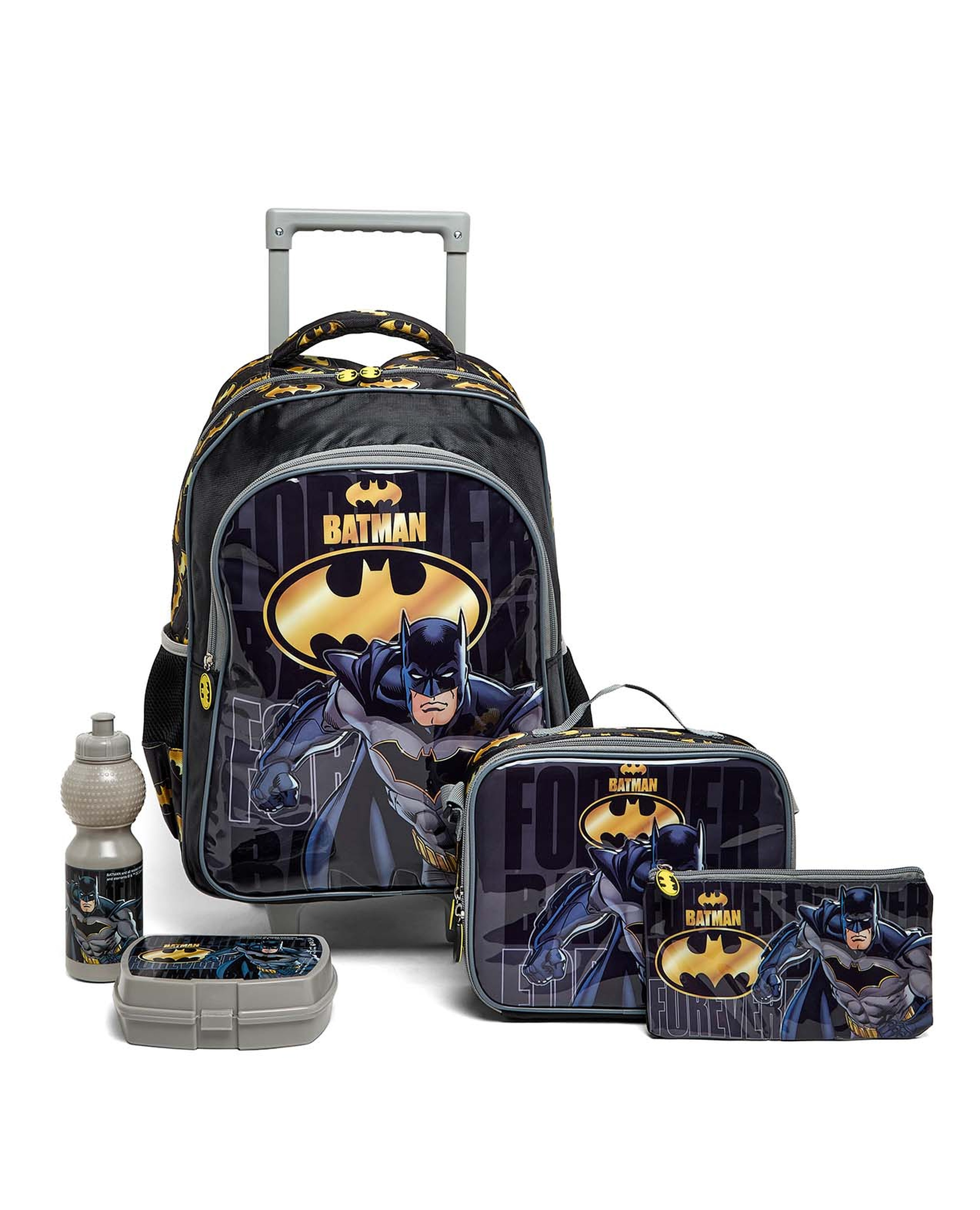 Batman 18" Trolley Backpack Set"