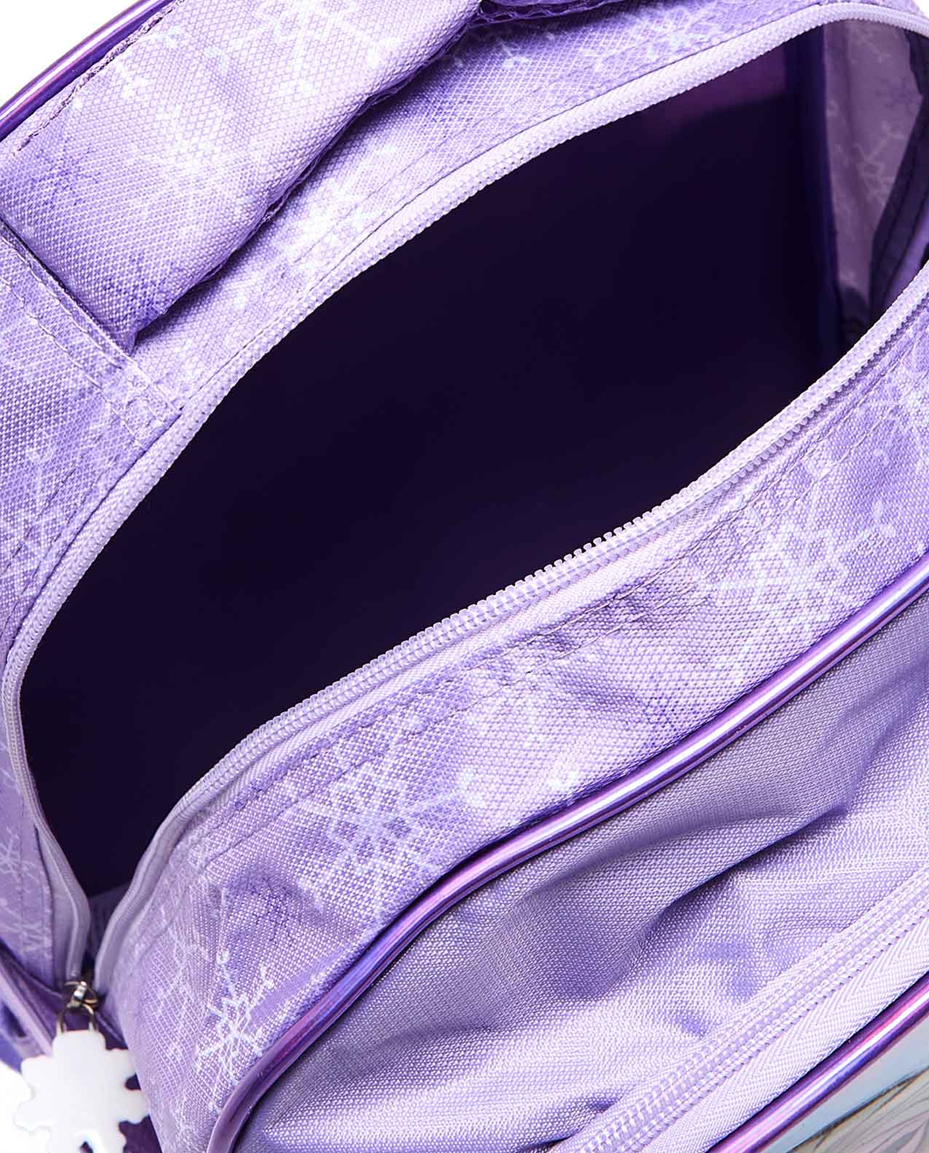 Frozen Print 16" Trolley Backpack Set"