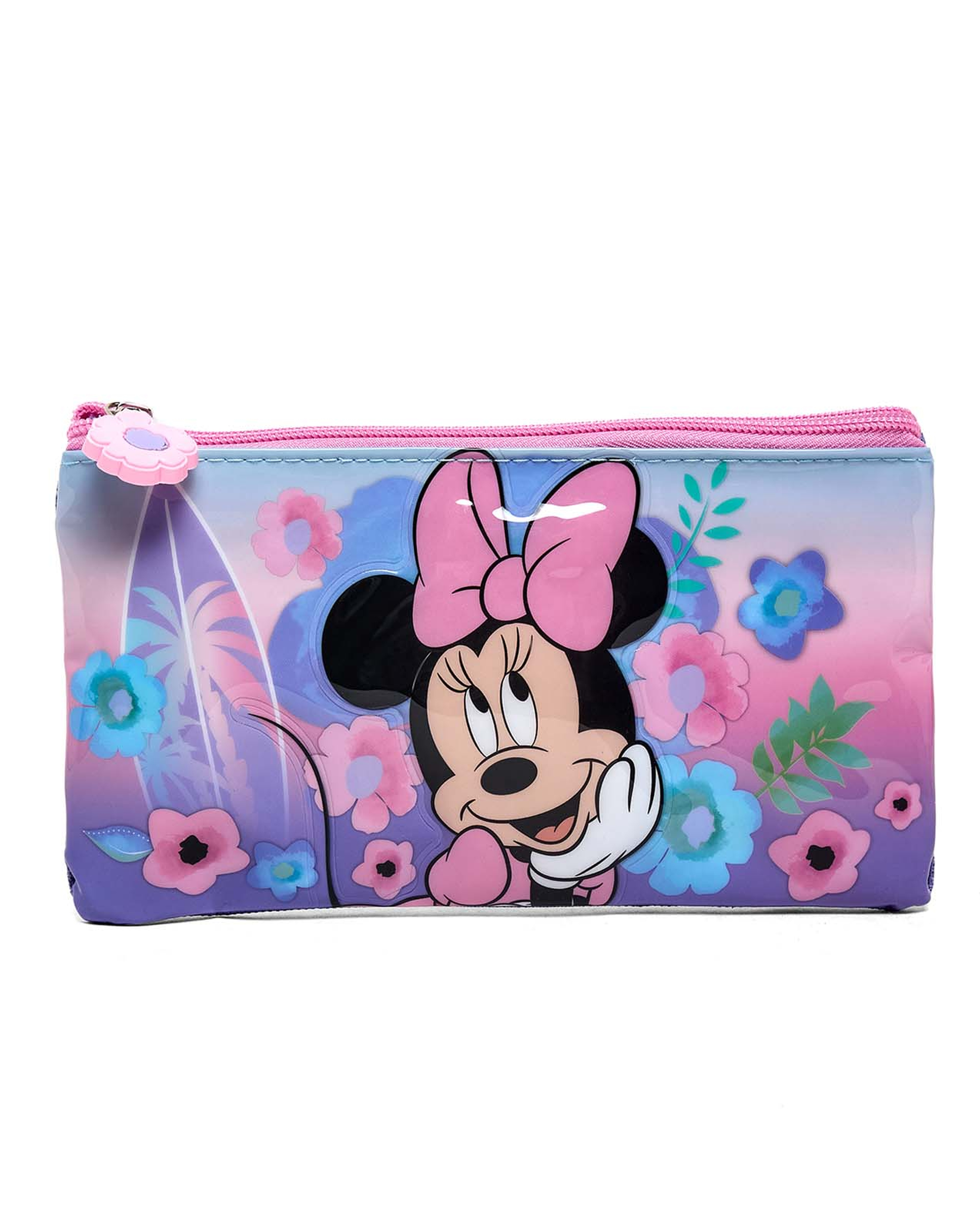 Minnie Mouse Print 16" Trolley Backpack Set"