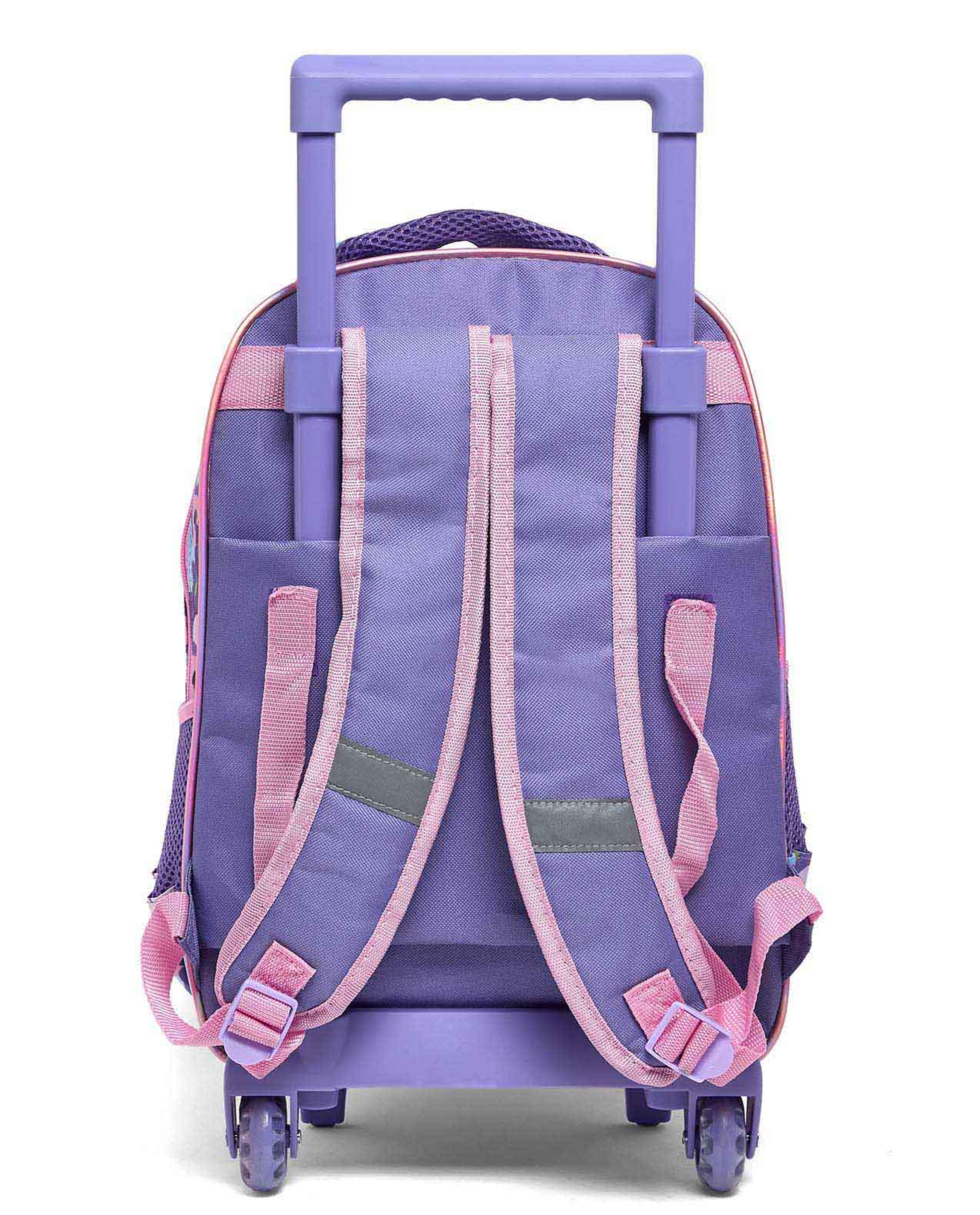 Minnie Mouse Print 16" Trolley Backpack Set"