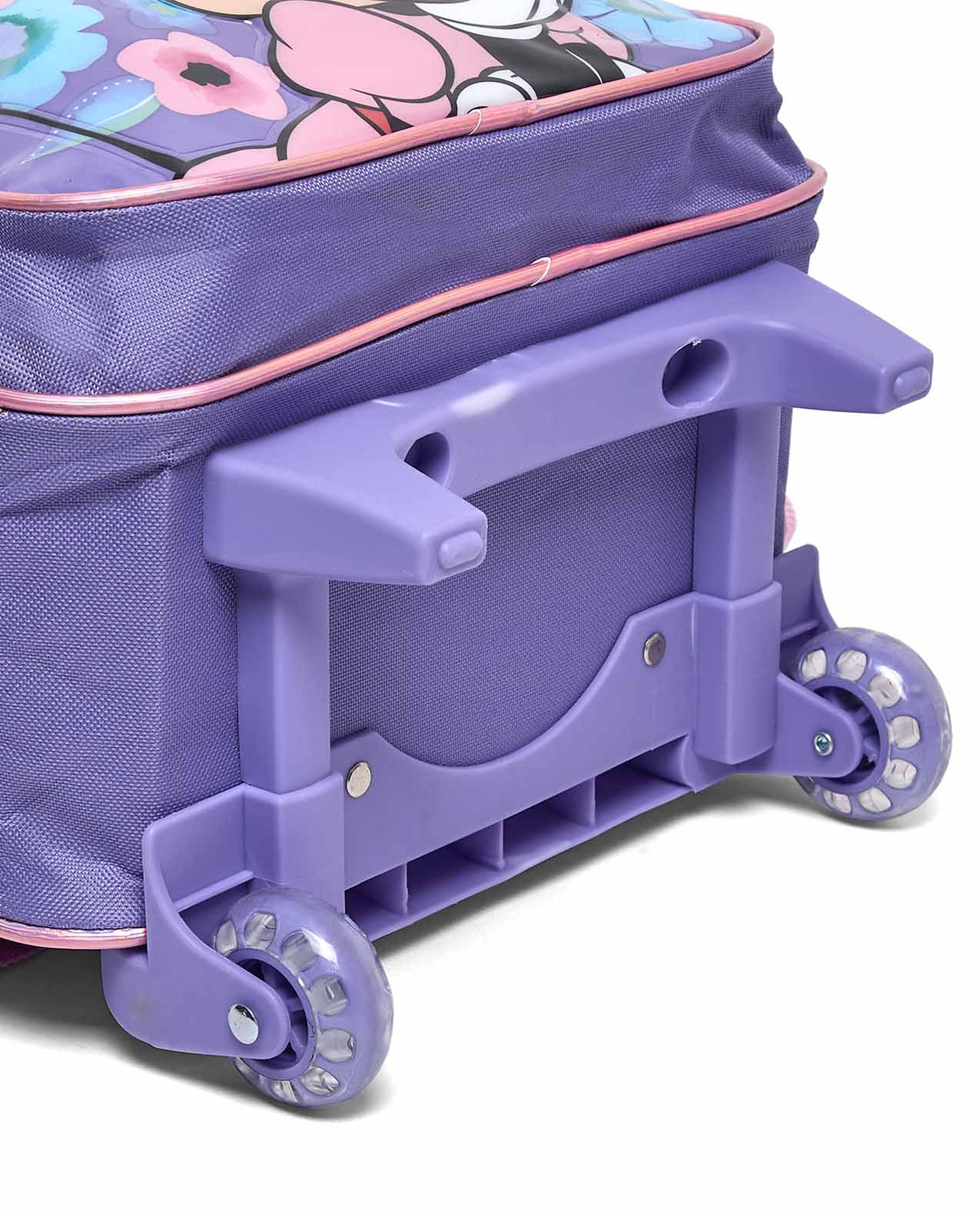 Minnie Mouse Print 16" Trolley Backpack Set"