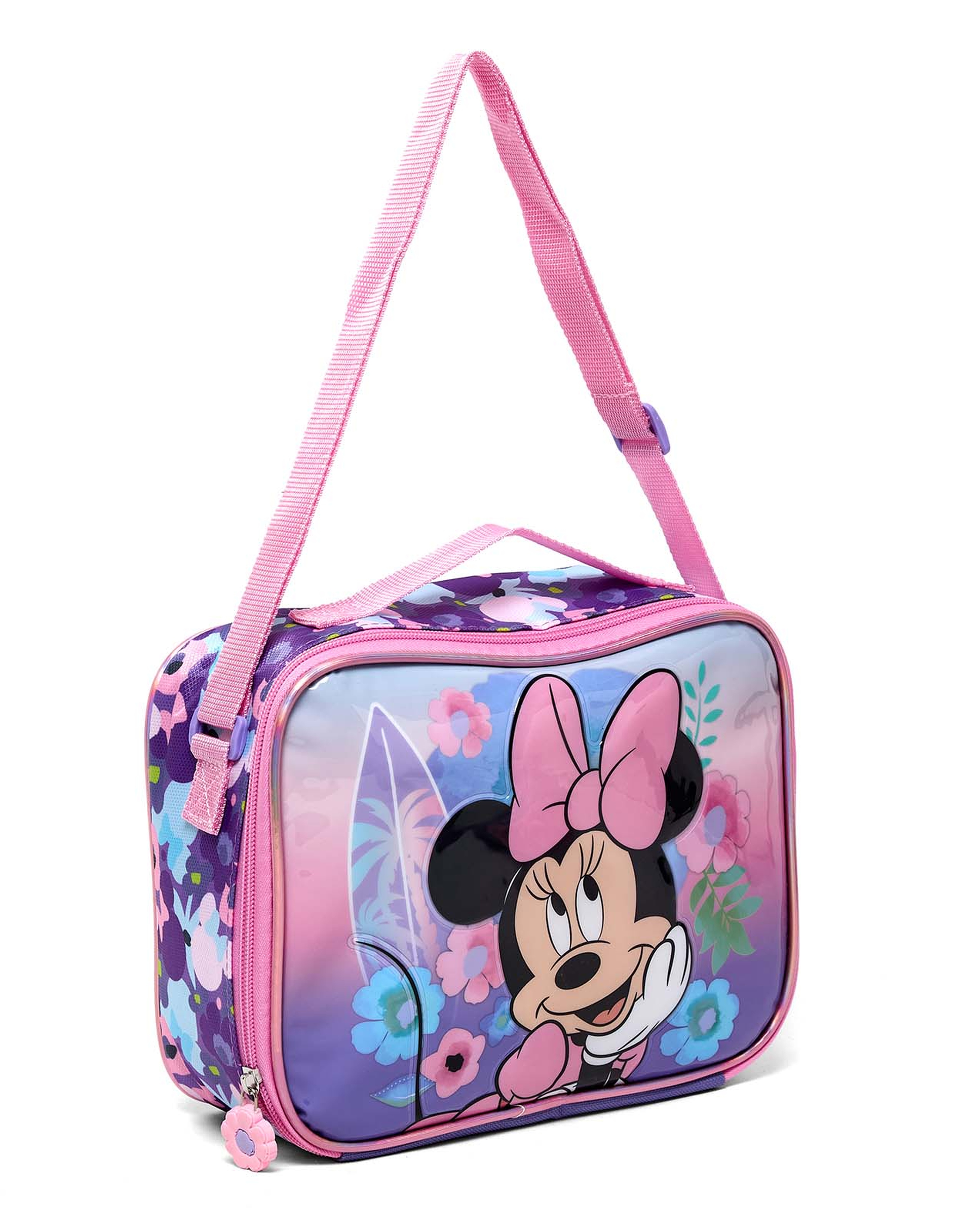 Minnie Mouse Print 16" Trolley Backpack Set"