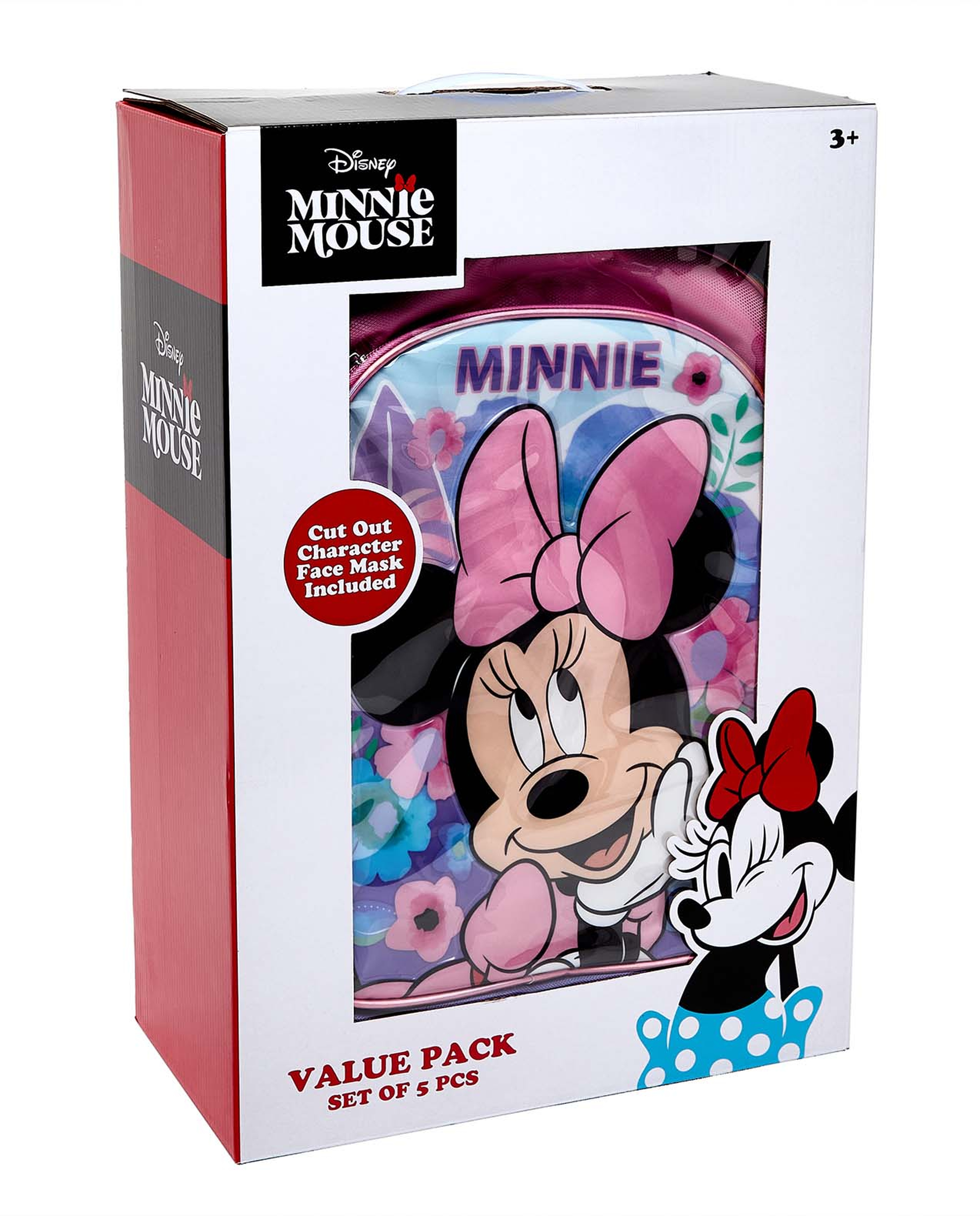 Minnie Mouse Print 16" Trolley Backpack Set"