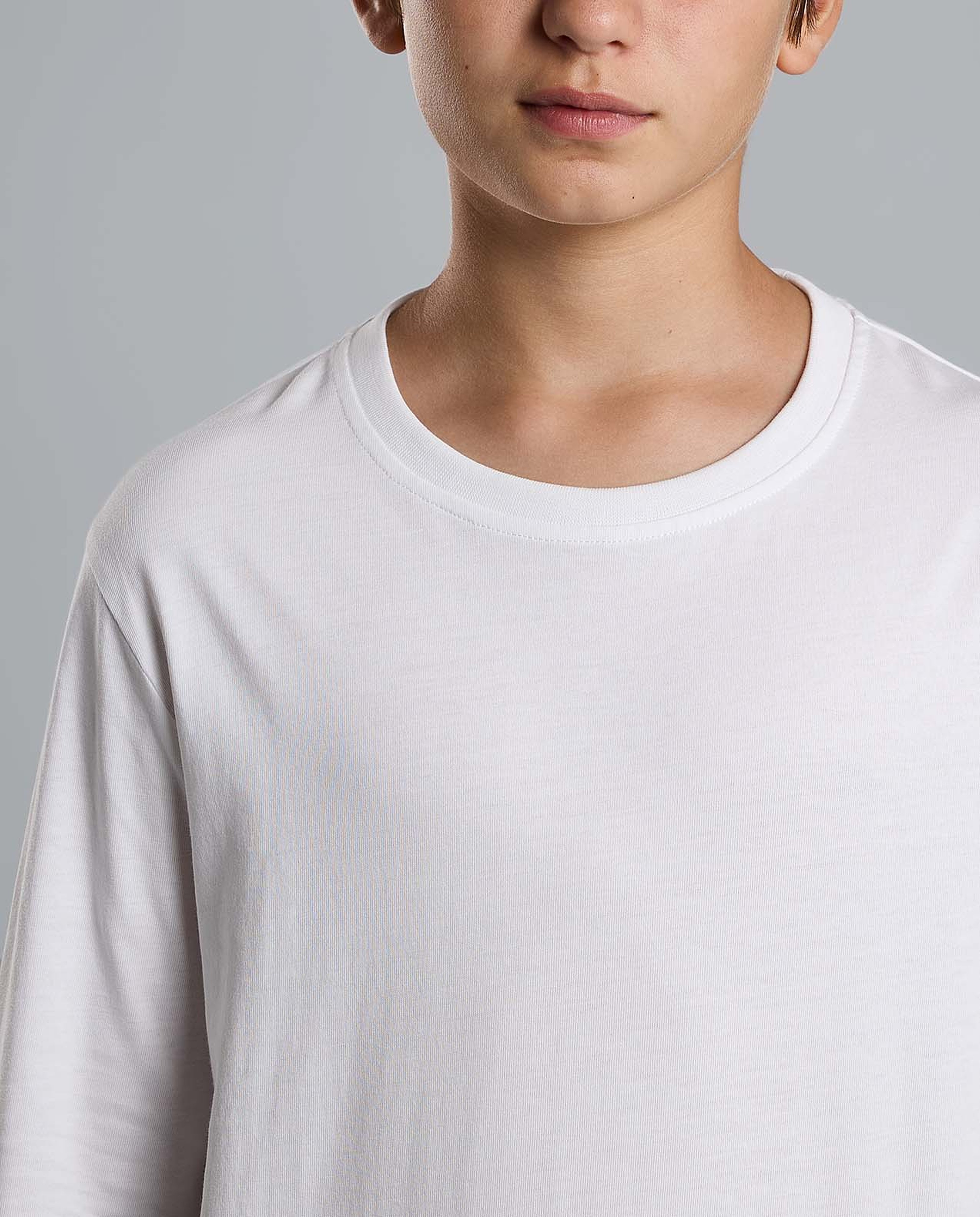 2 Pack Solid T-Shirt with Long Sleeves