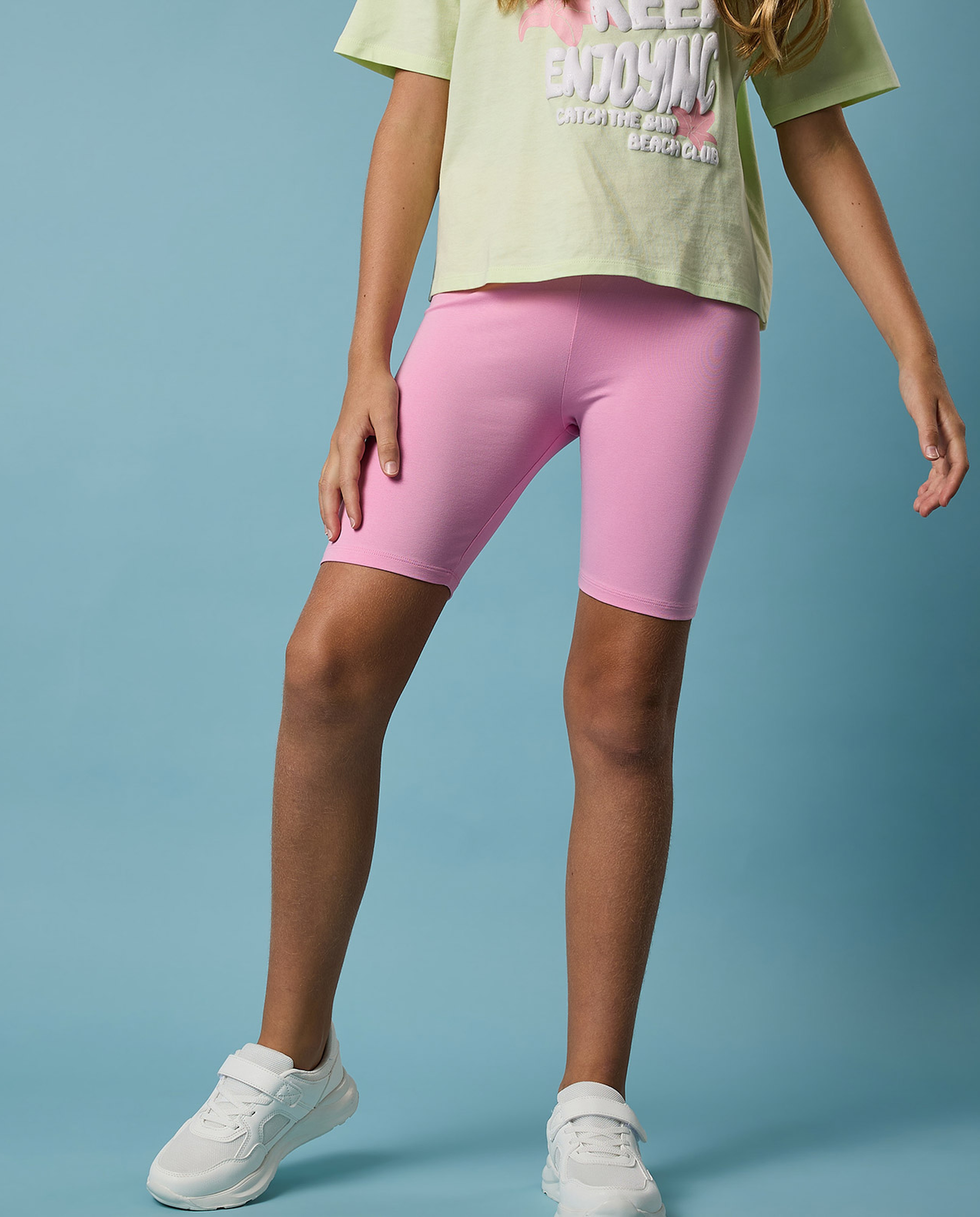 2 Pack Inner Tights with Elastic Waist