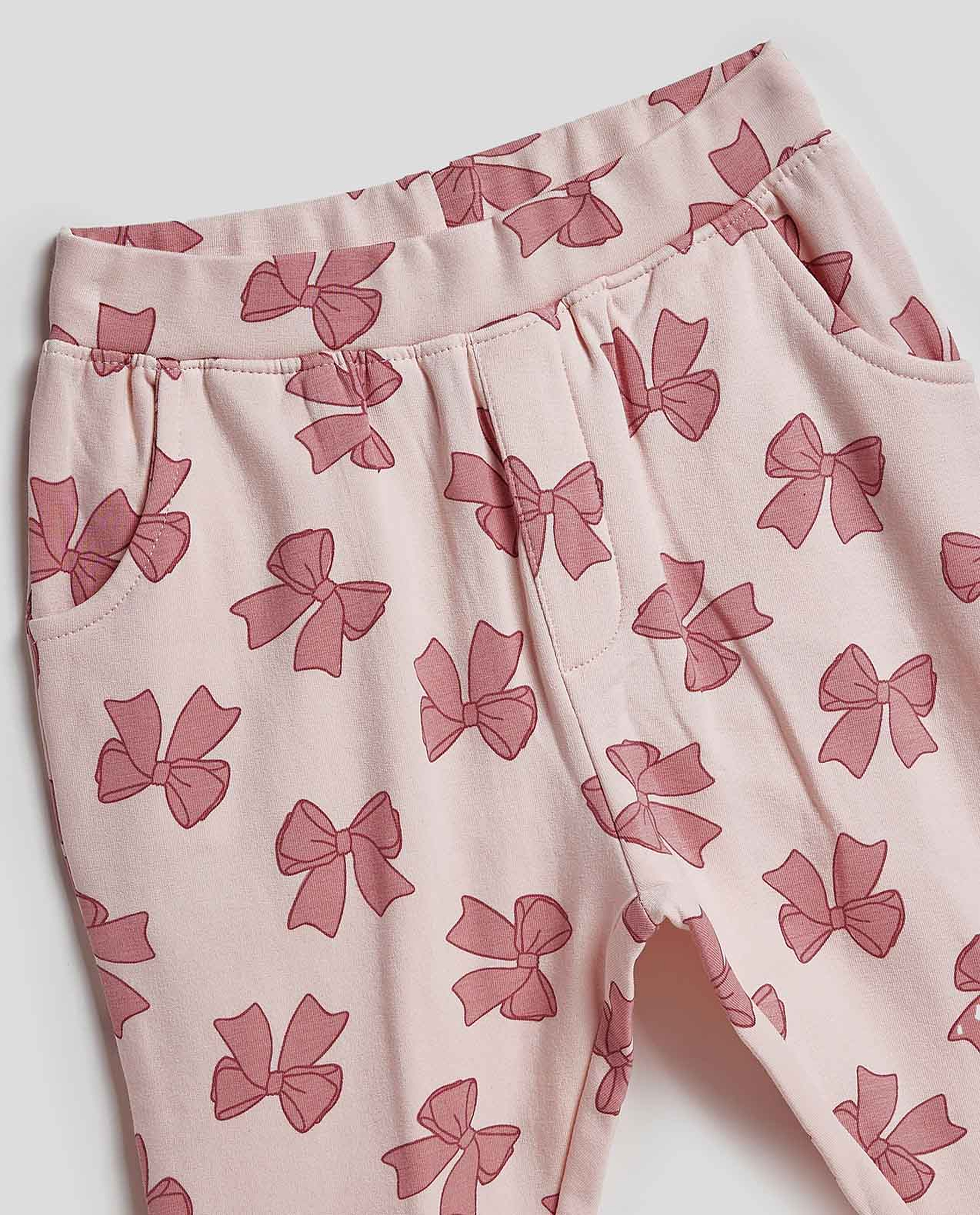 Printed Hooded Clothing Set