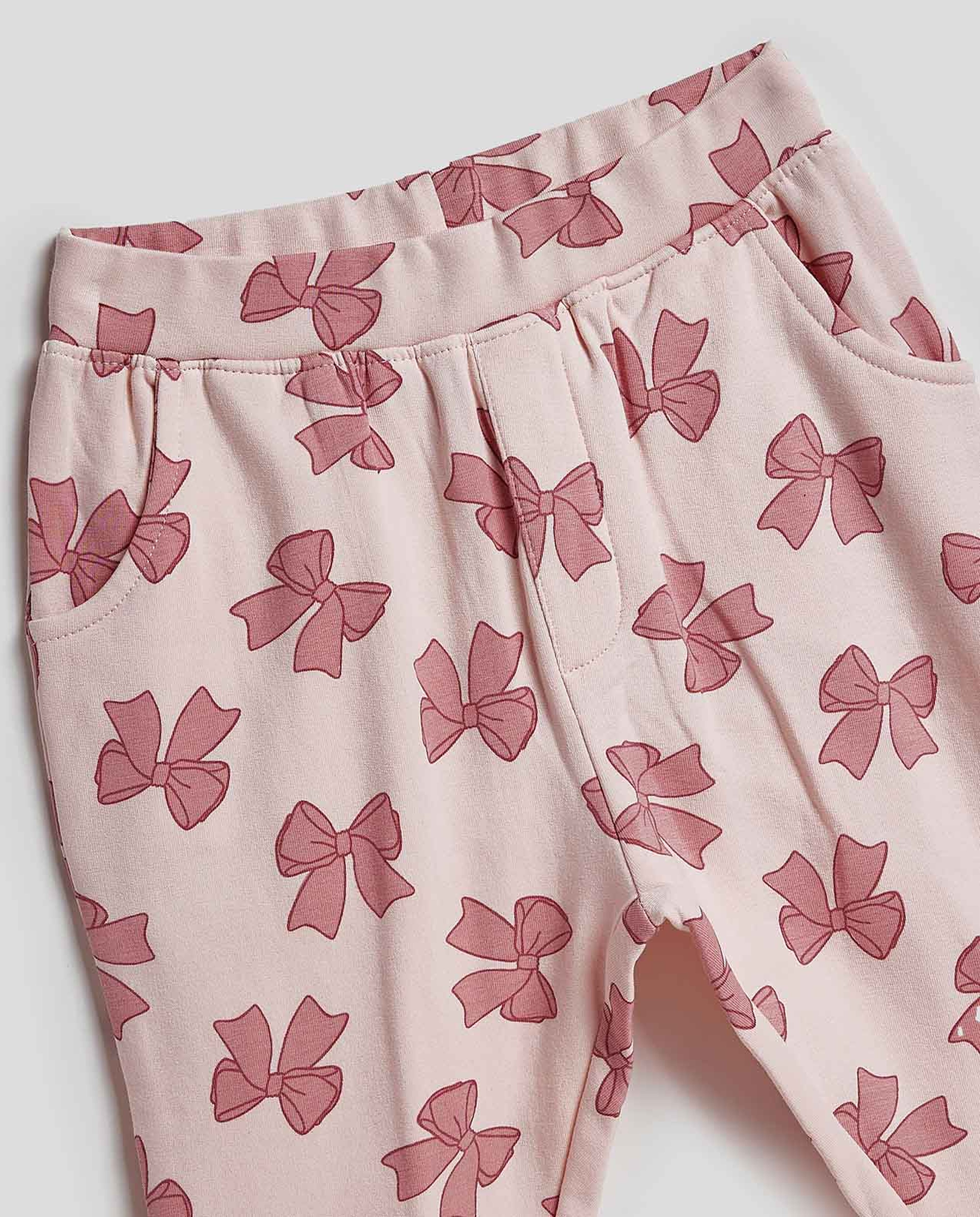 Printed Hooded Clothing Set