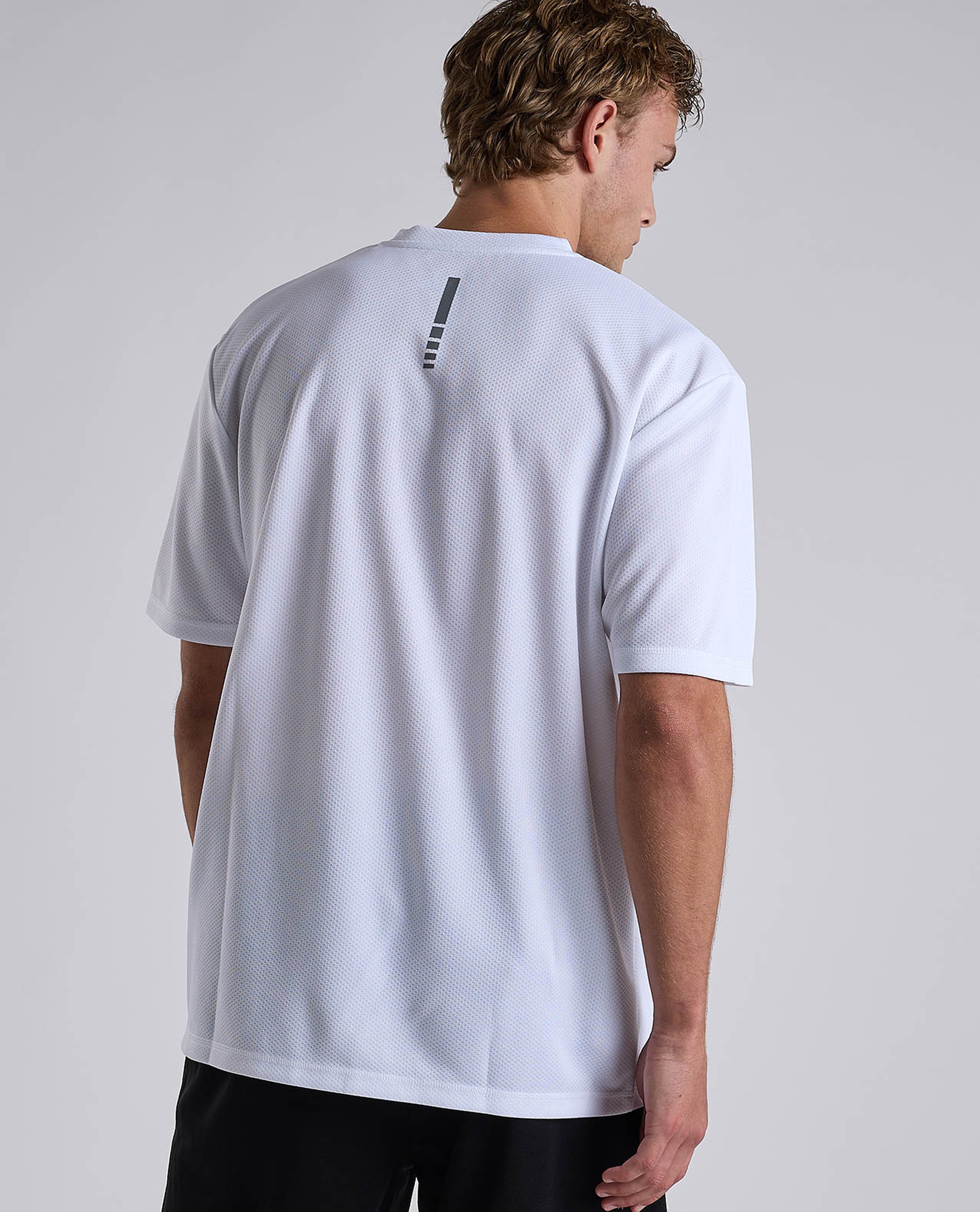 Logo Detail Active T-Shirt with Short Sleeves