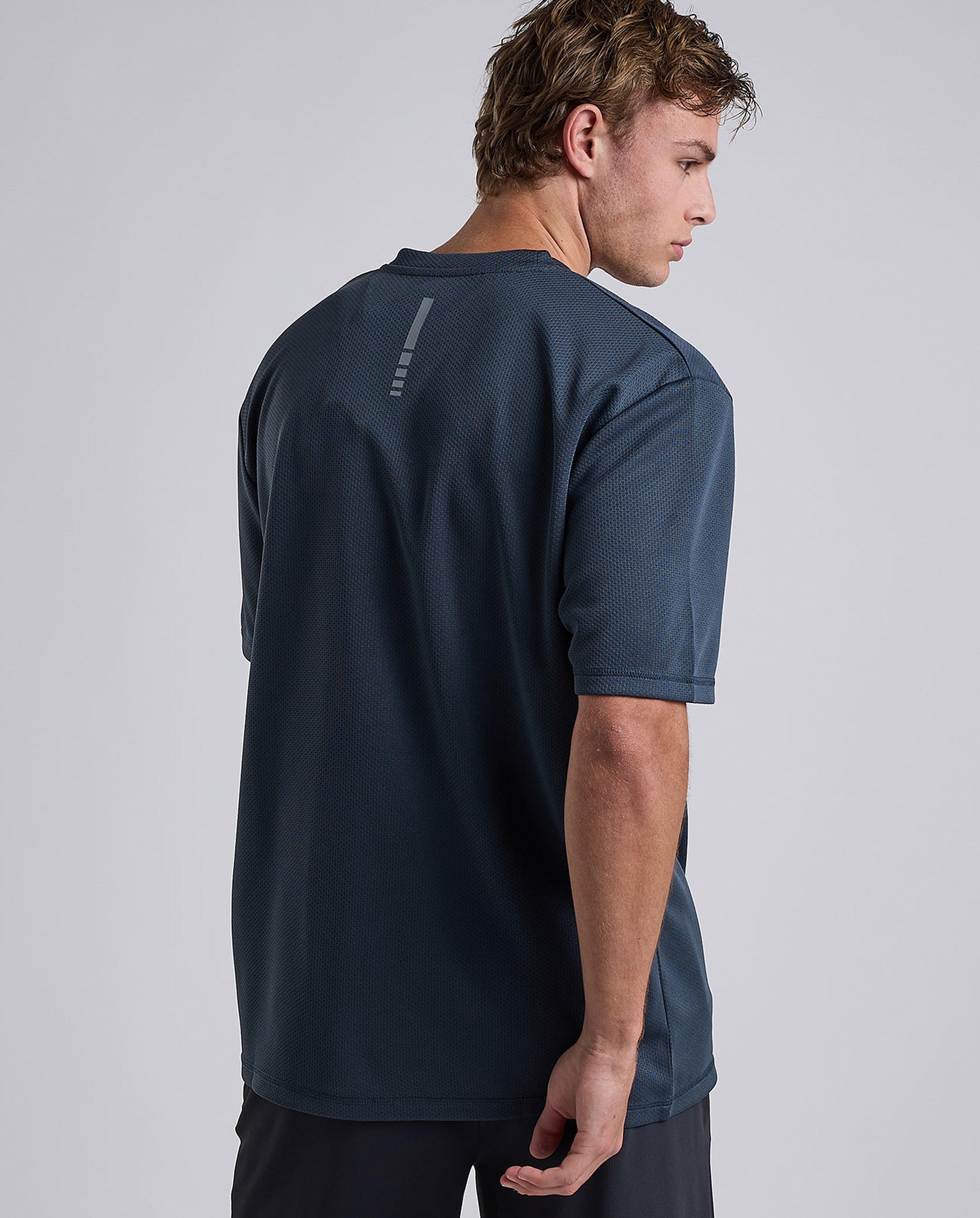 Logo Detail Active T-Shirt with Short Sleeves