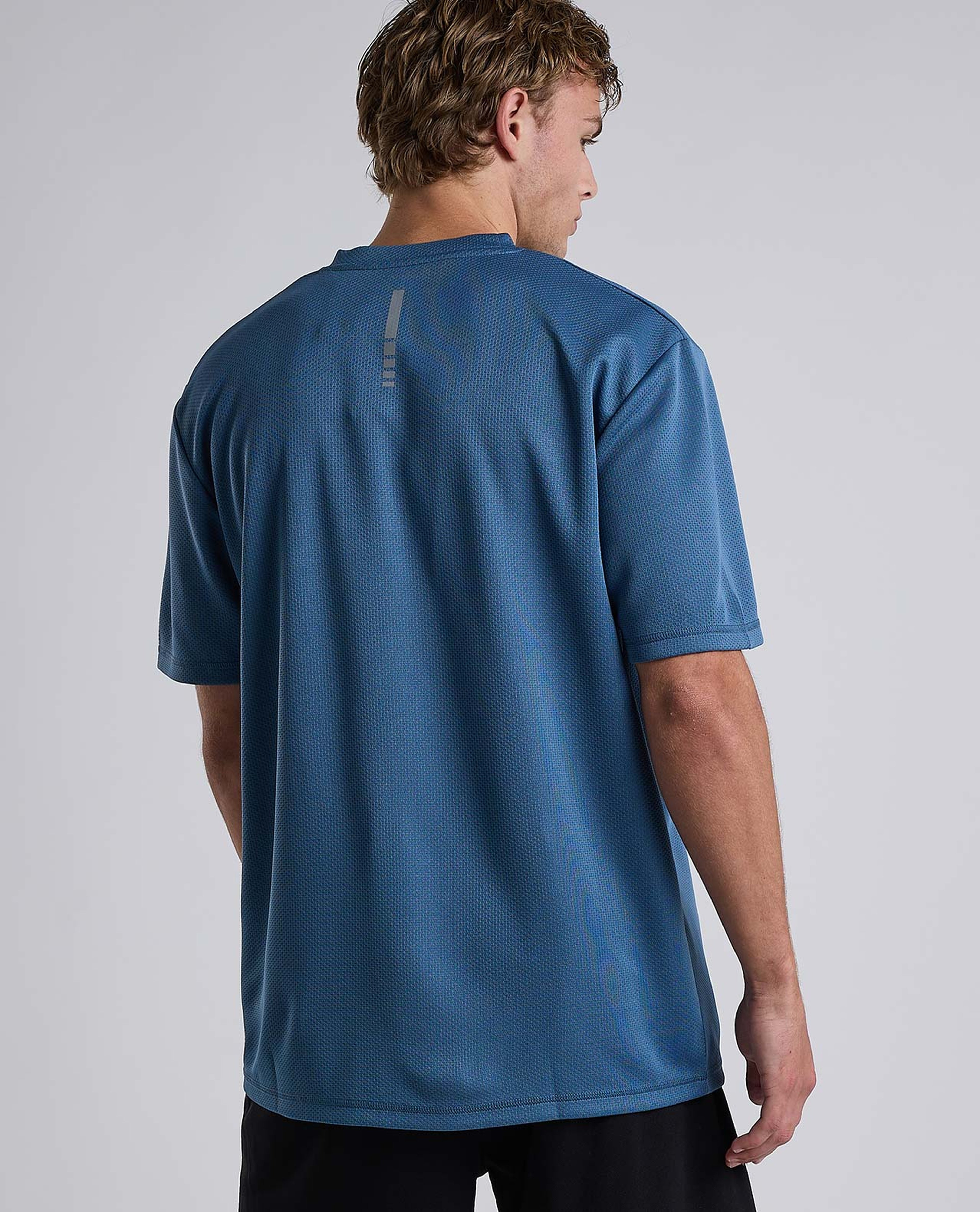 Logo Detail Active T-Shirt with Short Sleeves