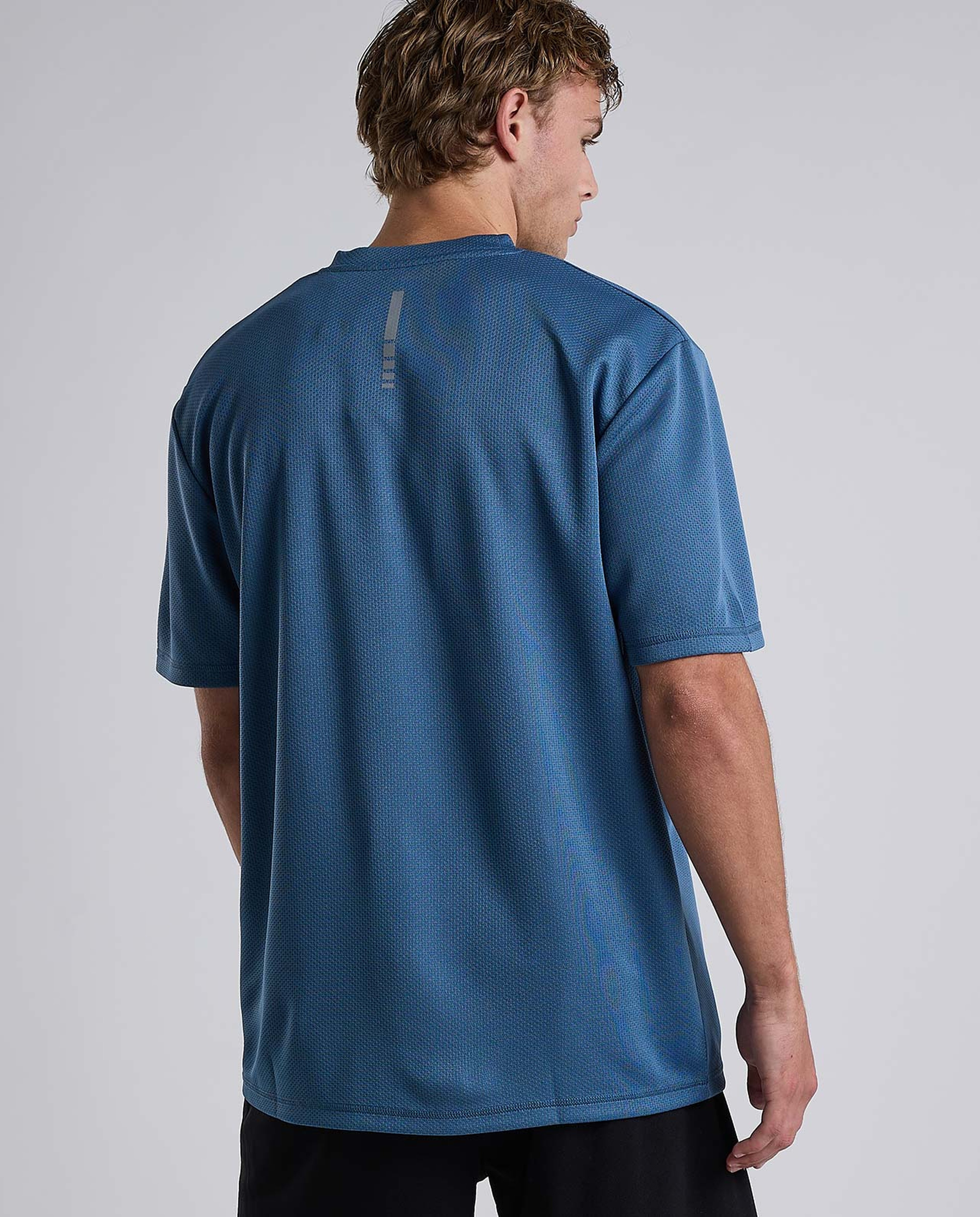 Logo Detail Active T-Shirt with Short Sleeves