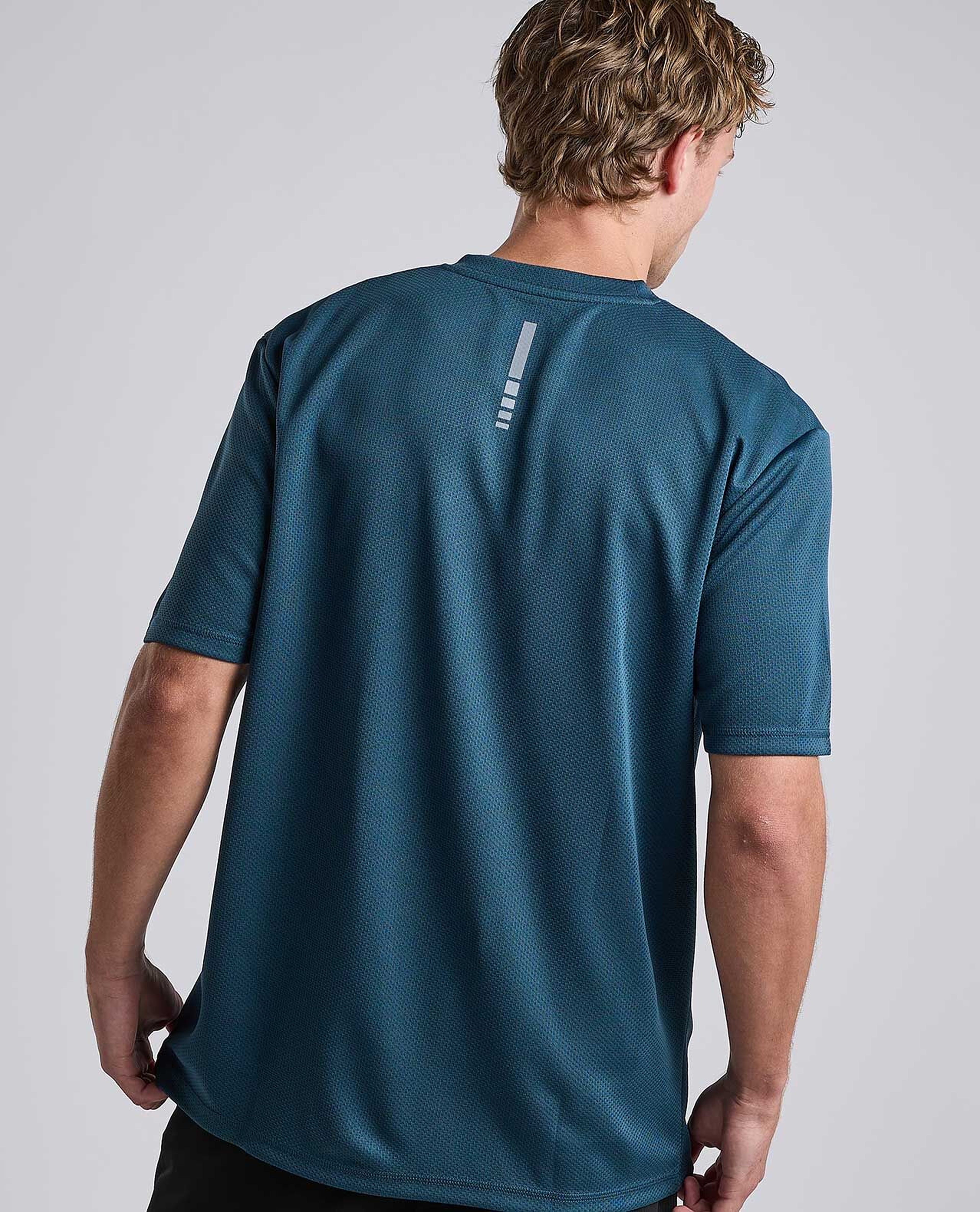 Logo Detail Active T-Shirt with Short Sleeves