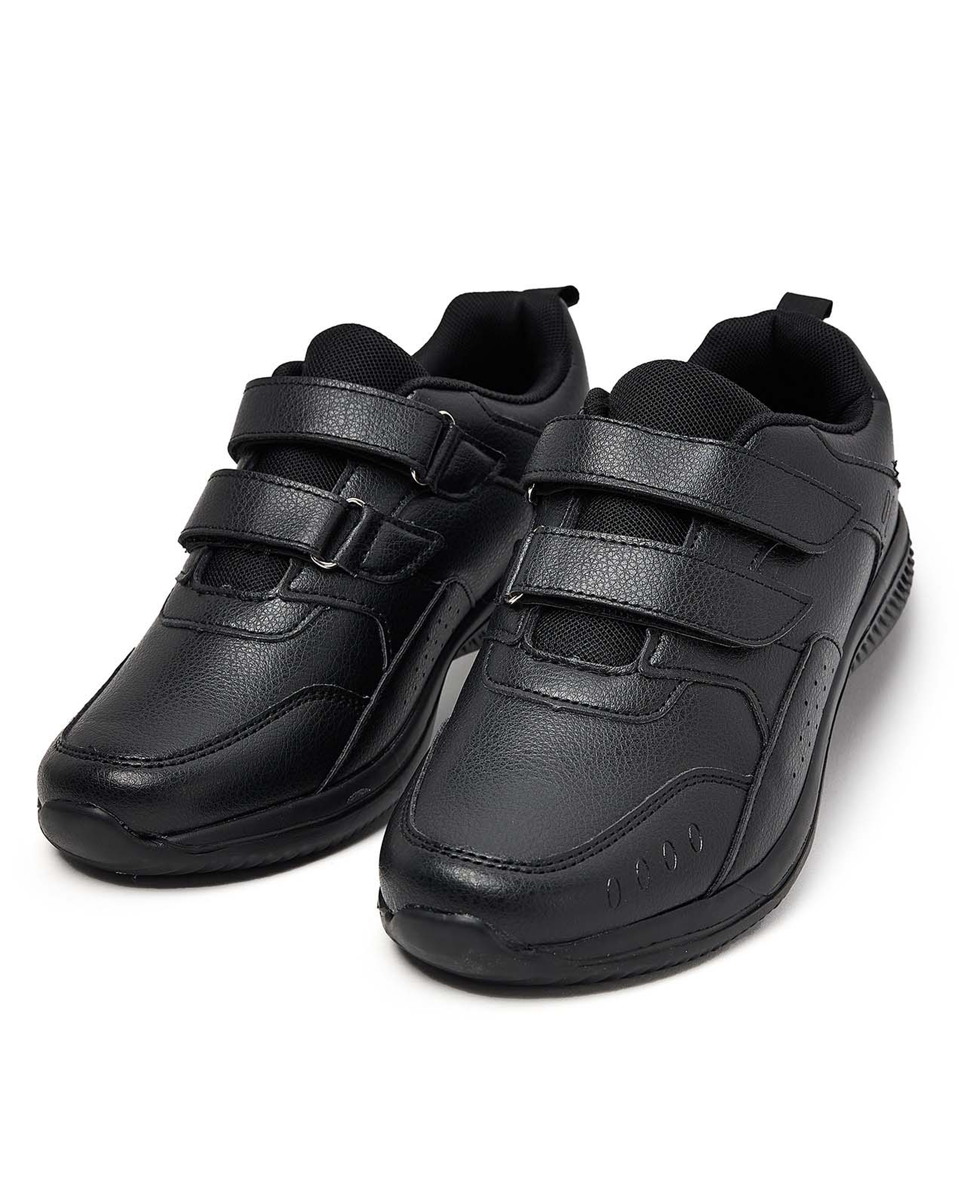 Solid School Velcro Shoes