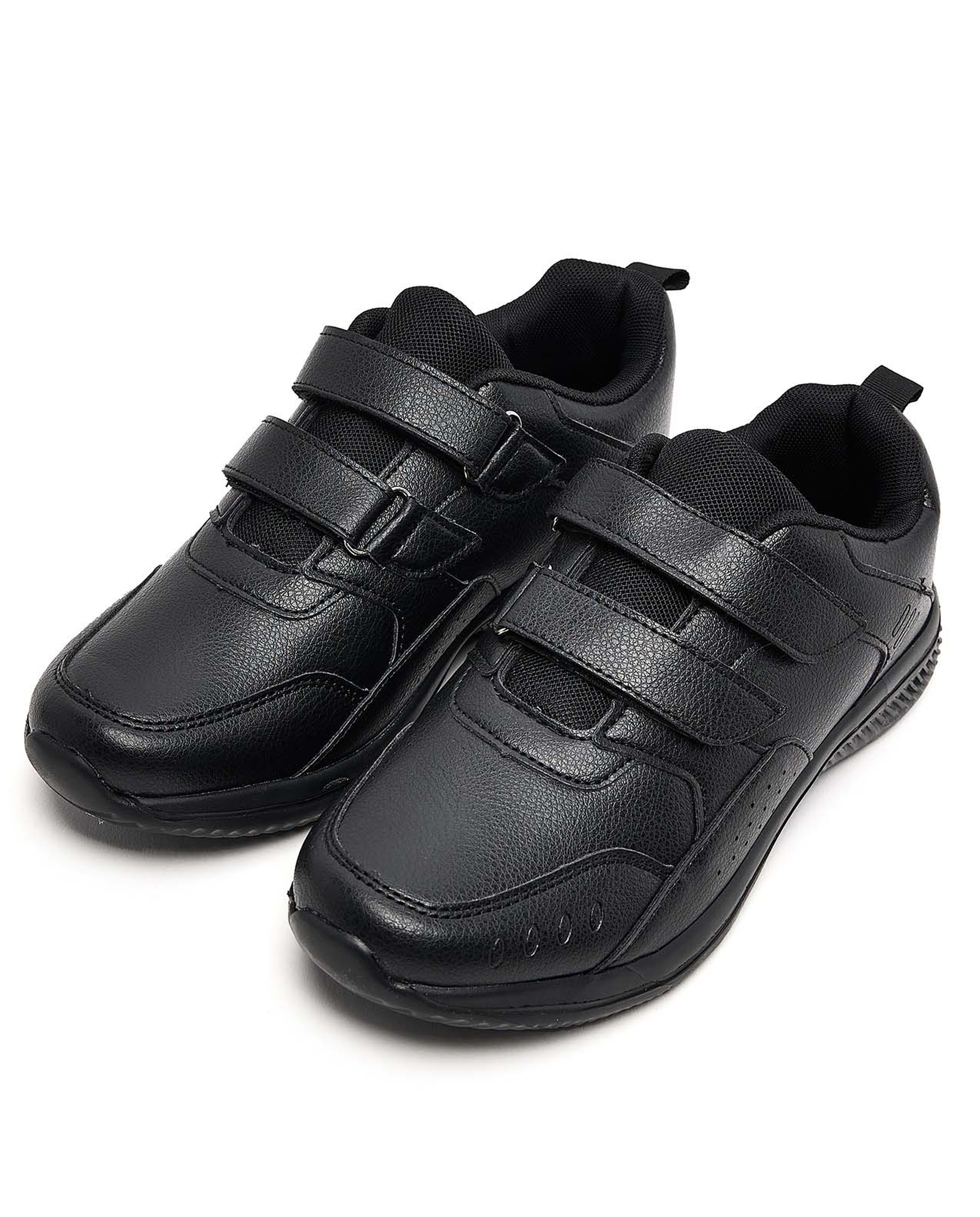 Solid School Velcro Shoes