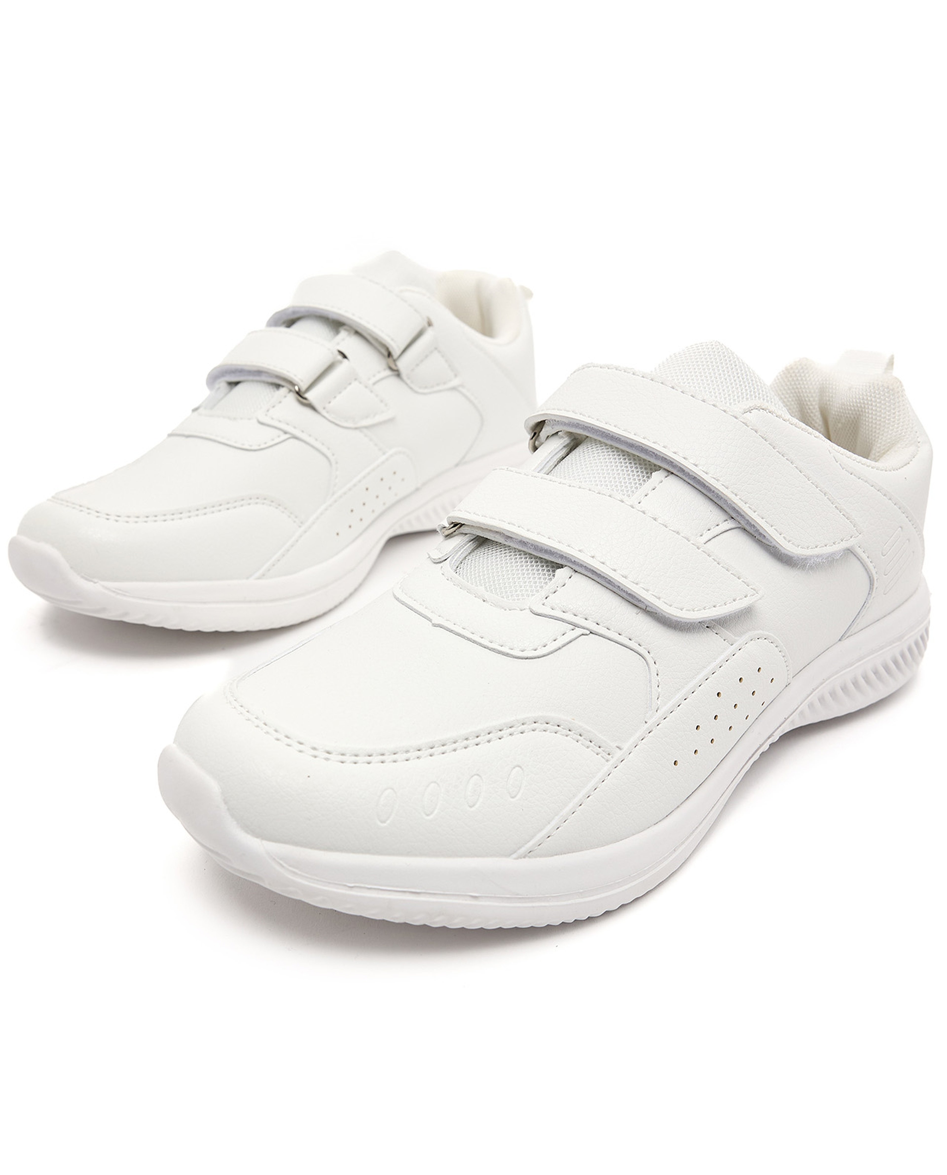 Solid School Velcro Shoes