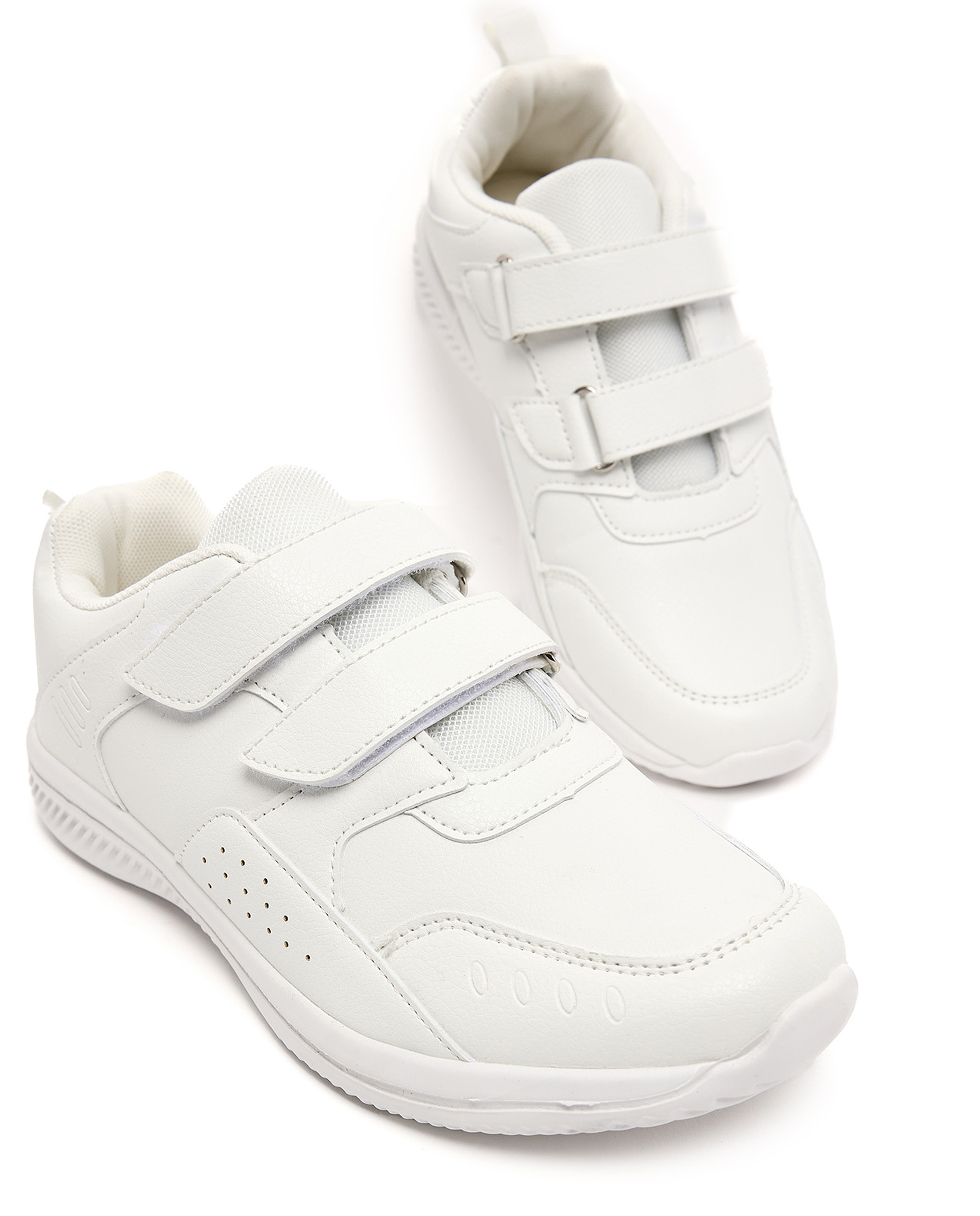 Solid School Velcro Shoes