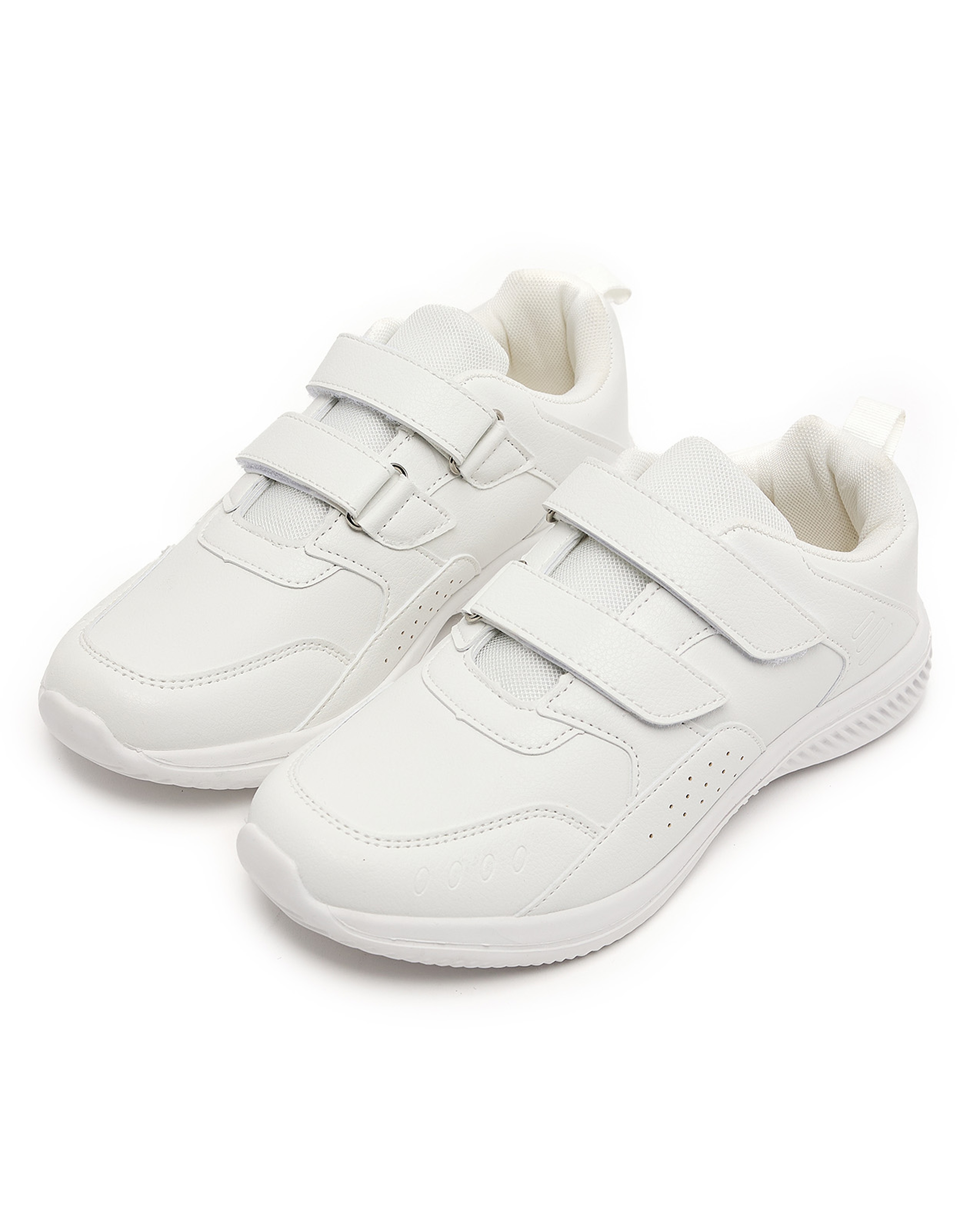 Solid School Velcro Shoes