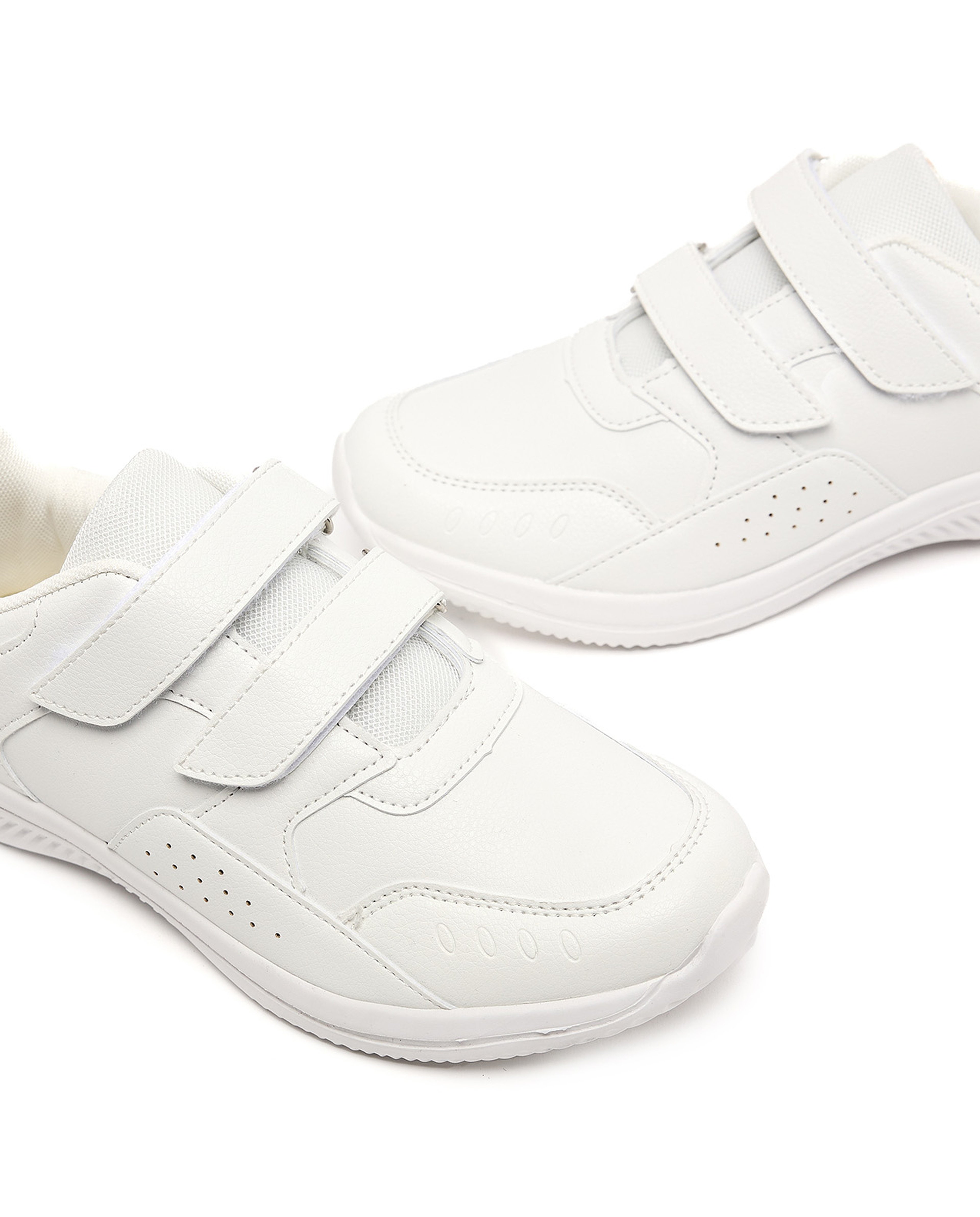 Solid School Velcro Shoes