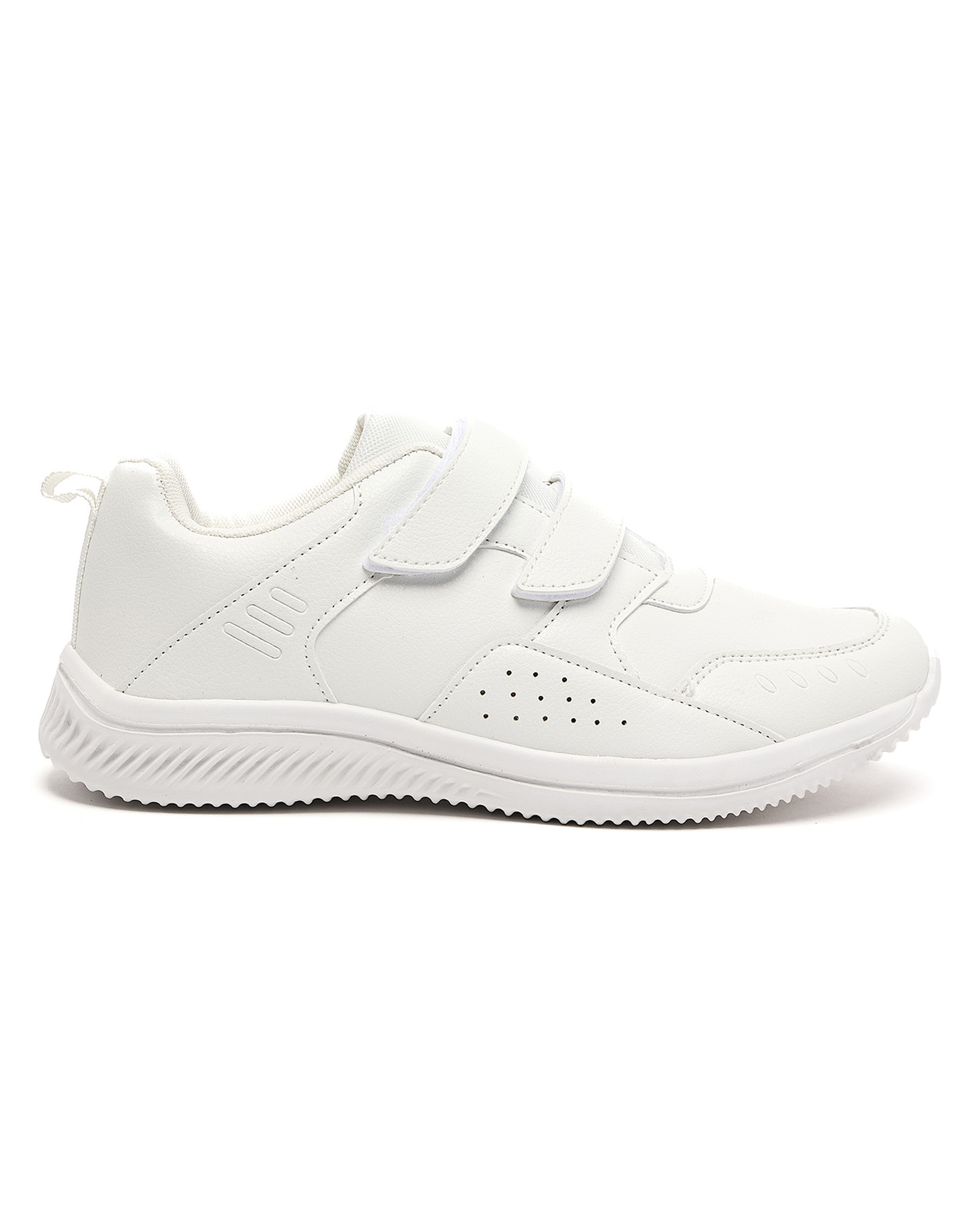 Solid School Velcro Shoes