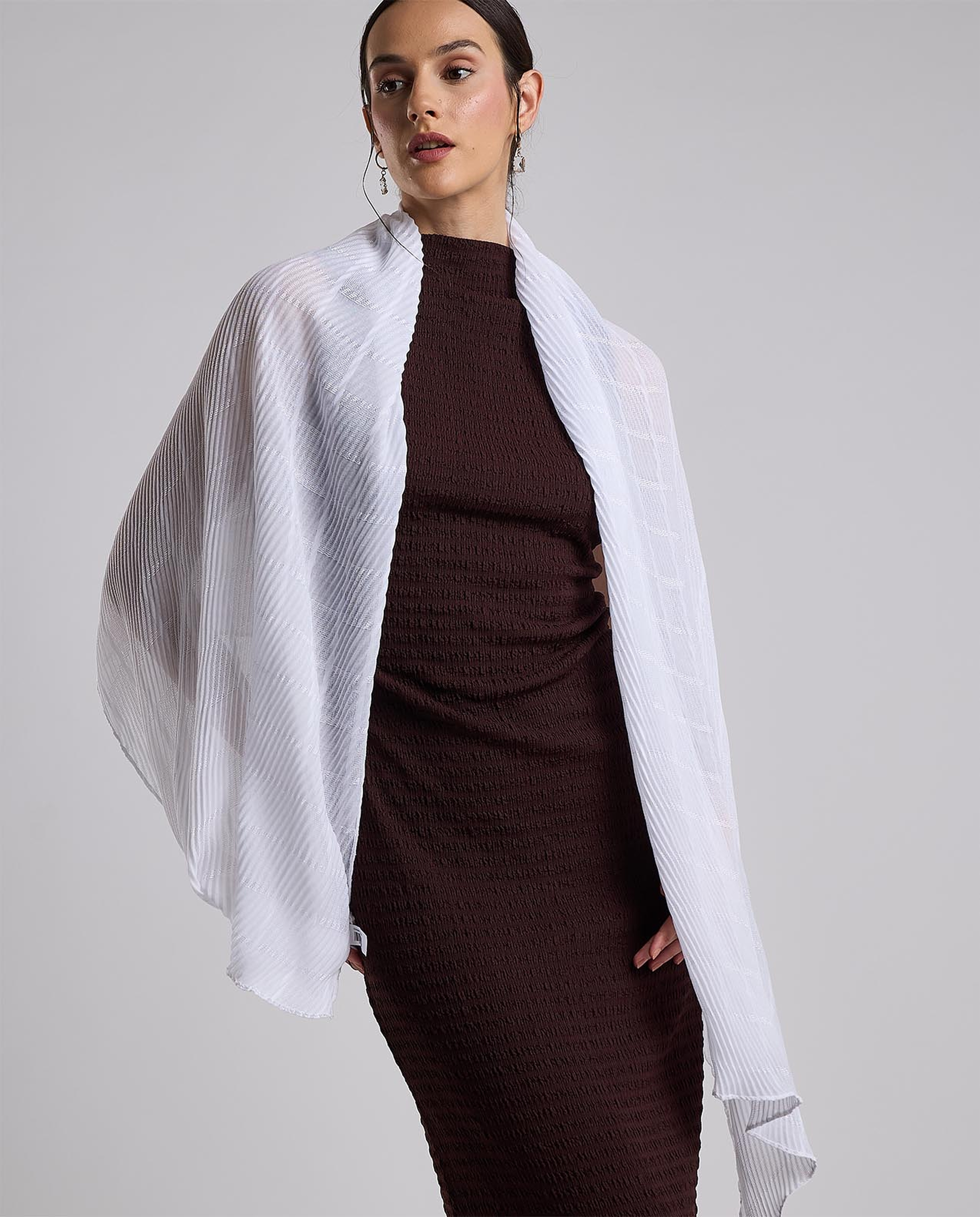 Self Patterned Scarf