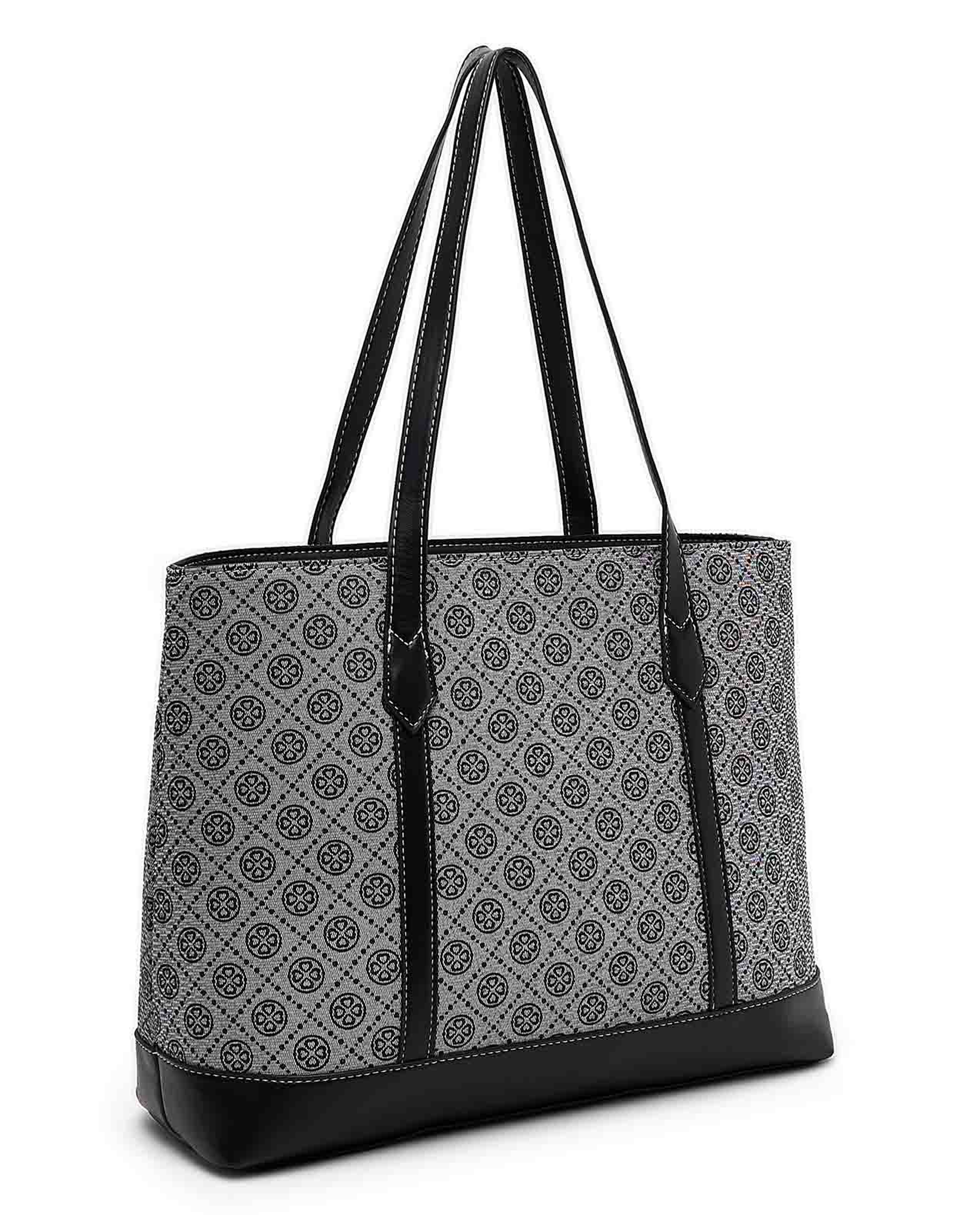 Patterned Tote Bag