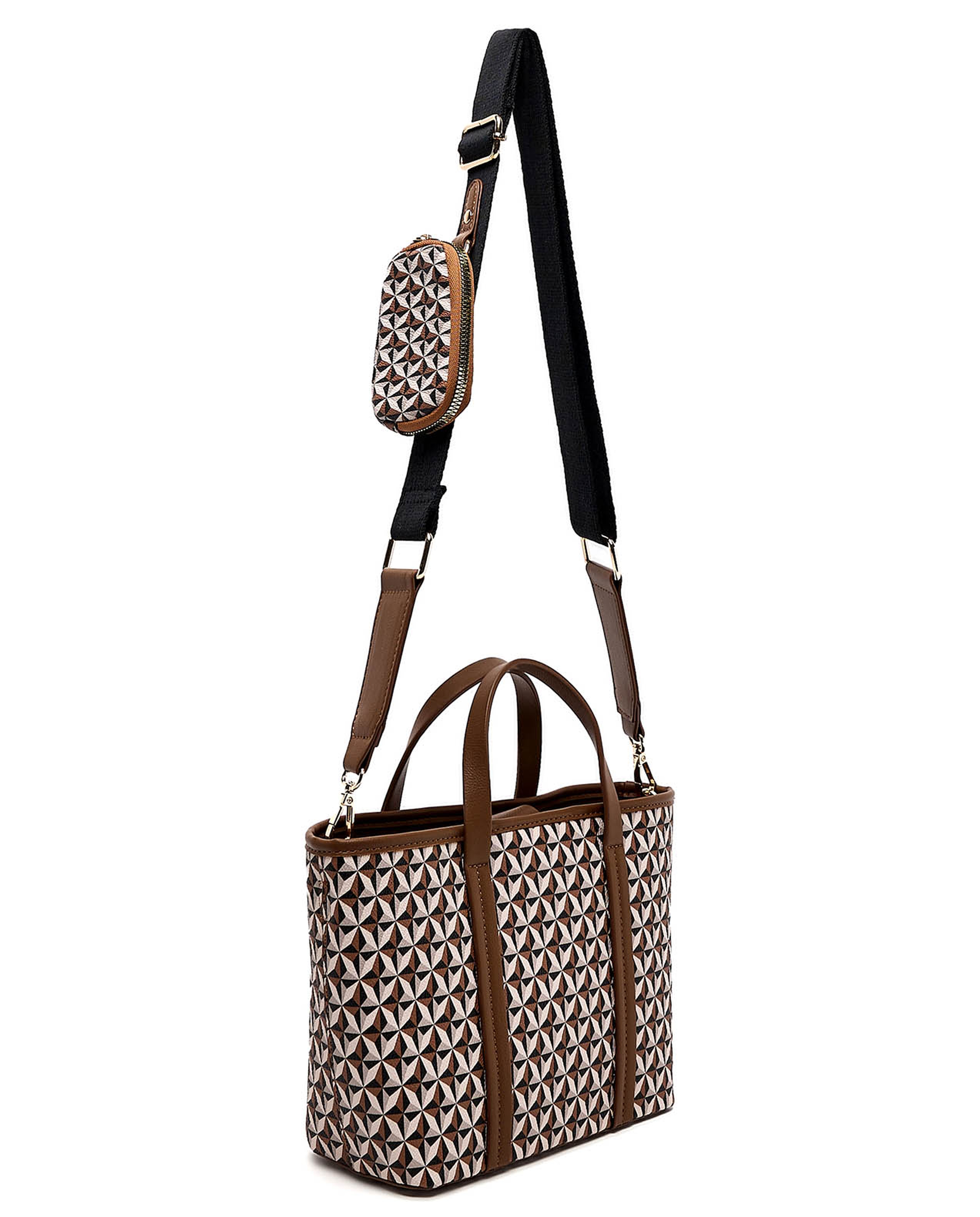 Patterned Tote Bag