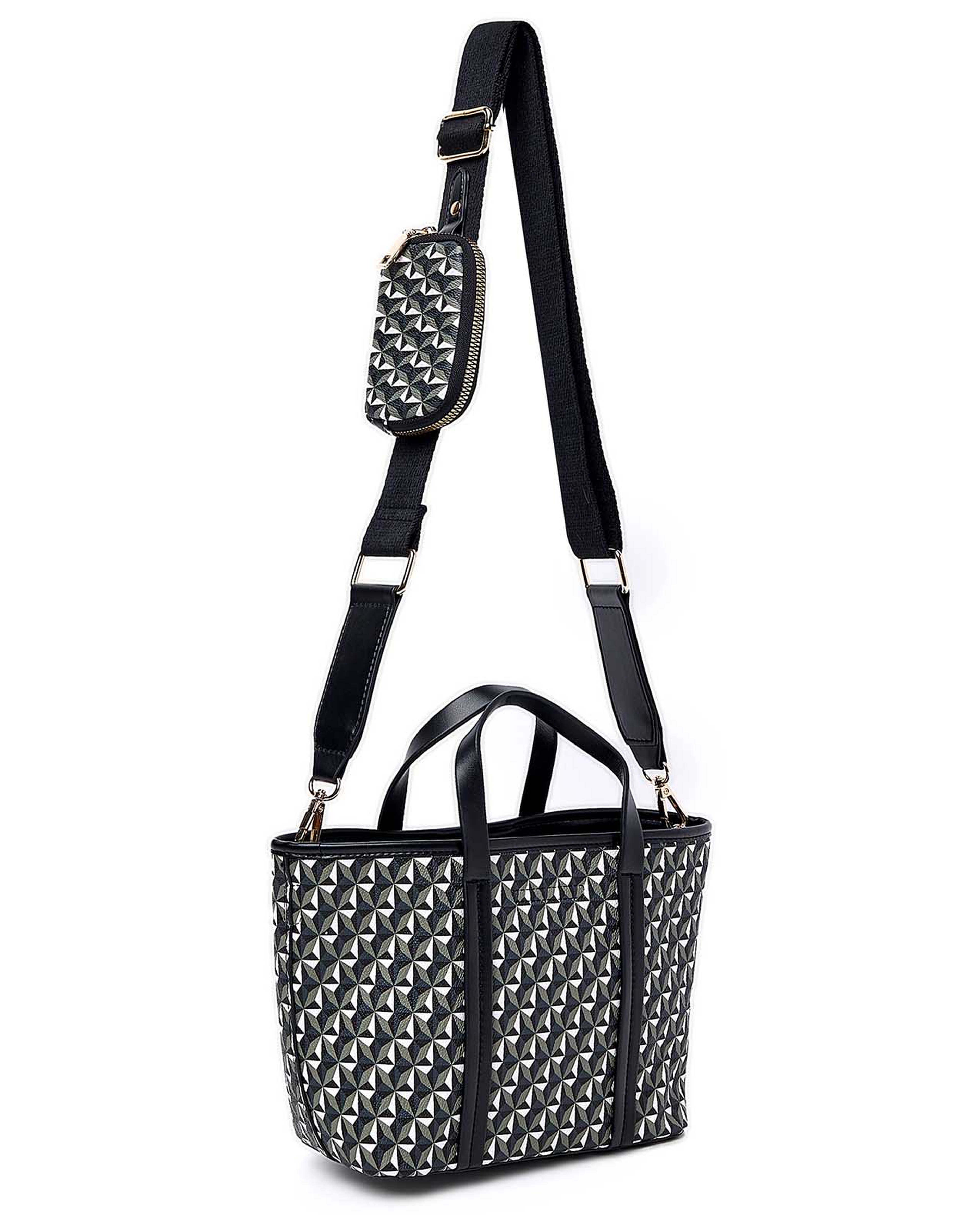 Patterned Tote Bag