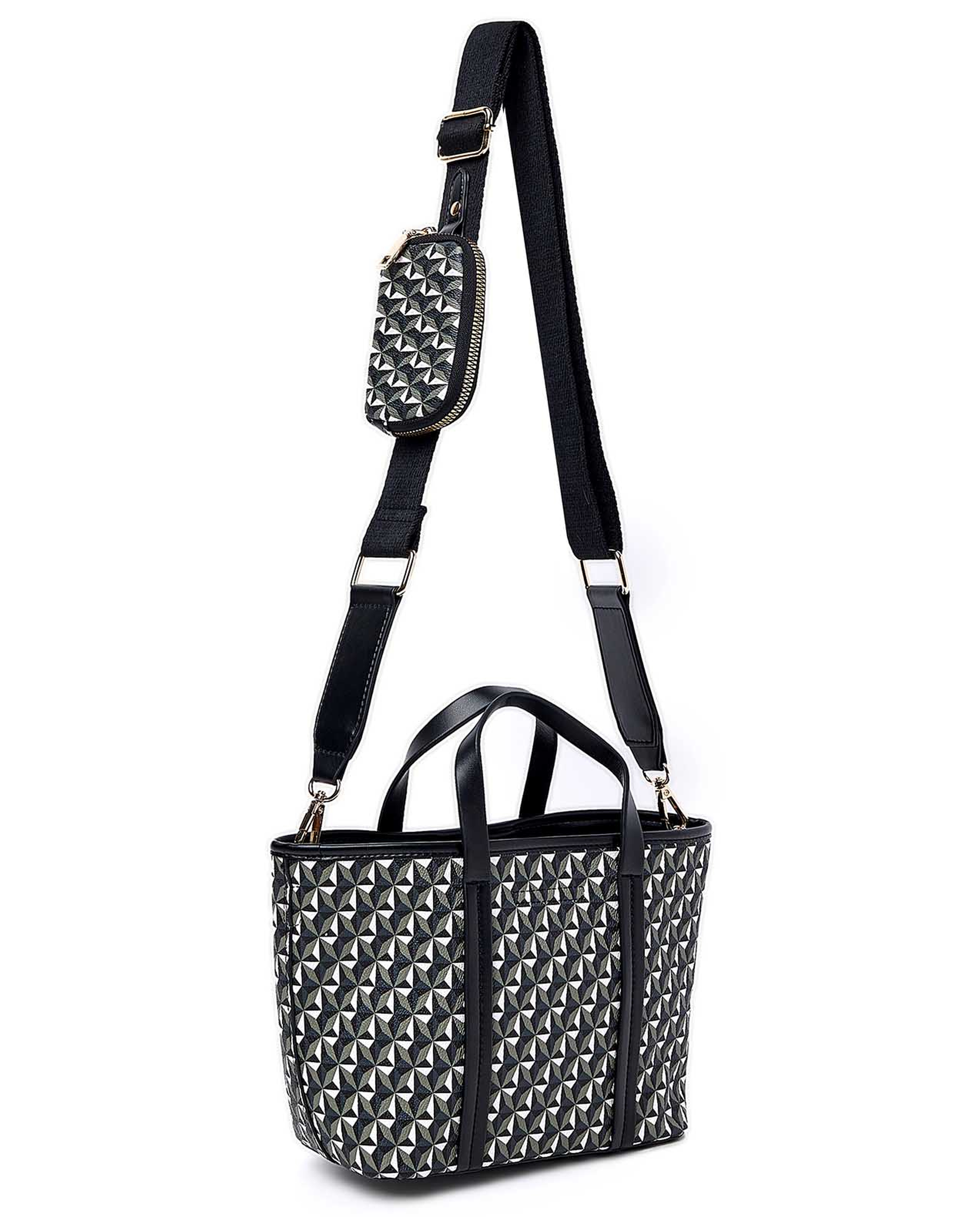 Patterned Tote Bag