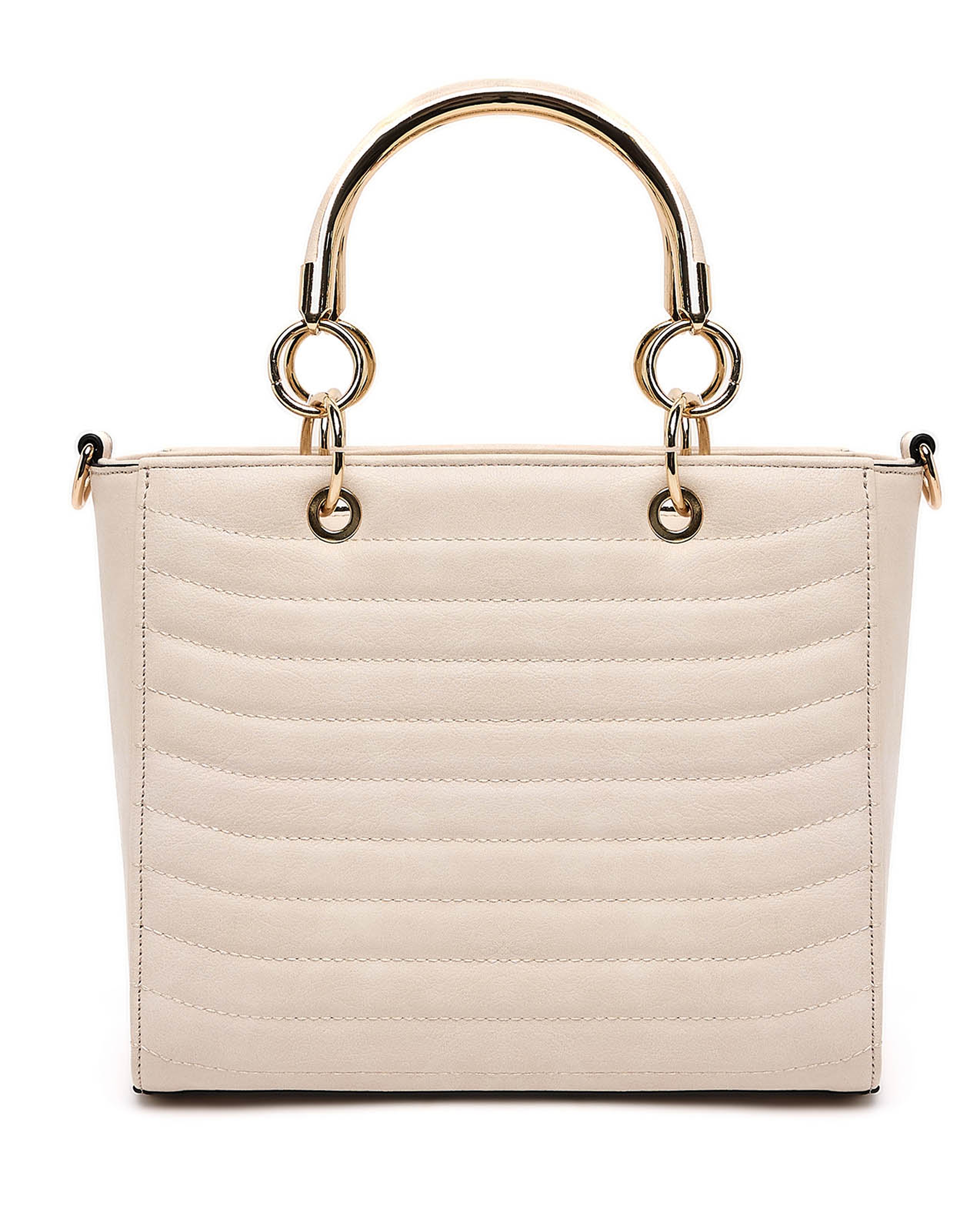 Quilted Satchel Bag